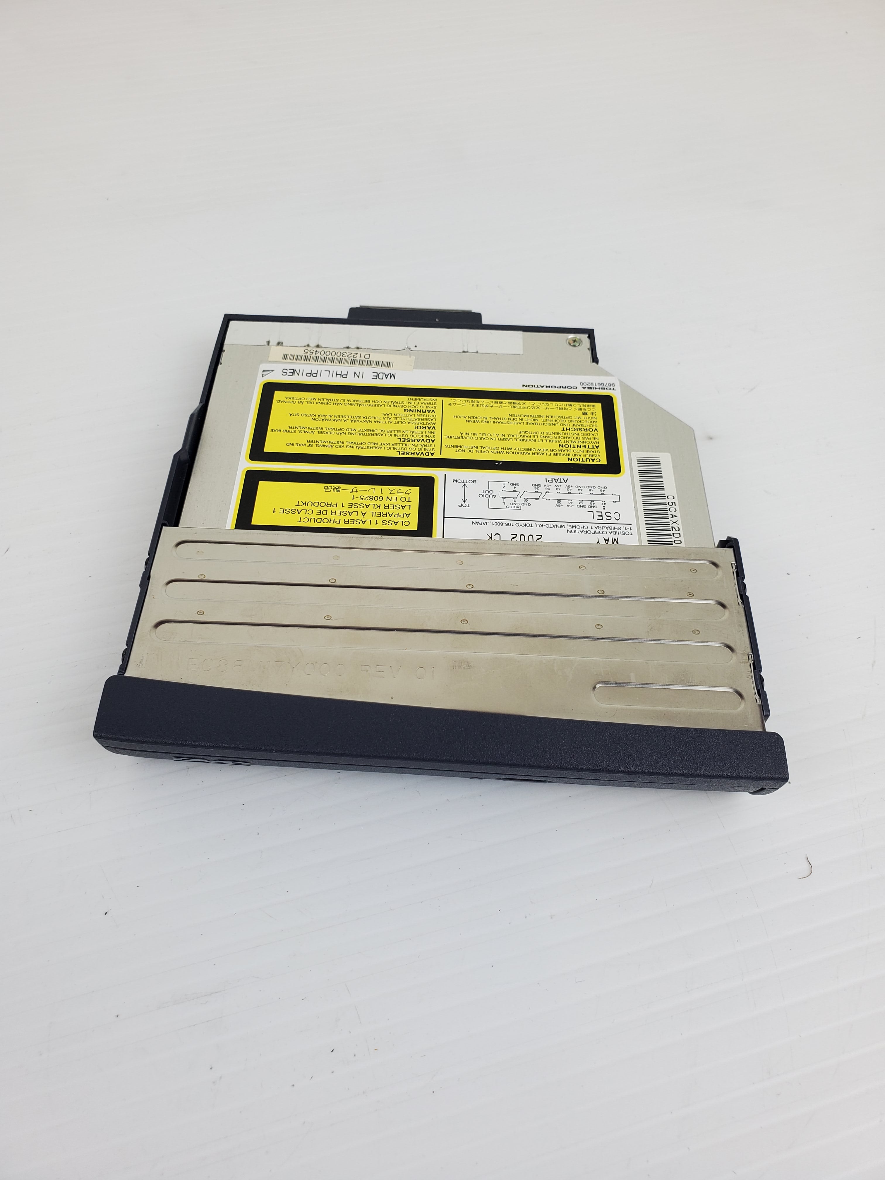 Toshiba DCP020613REV00 DVD ROM Drive FC88M12B000