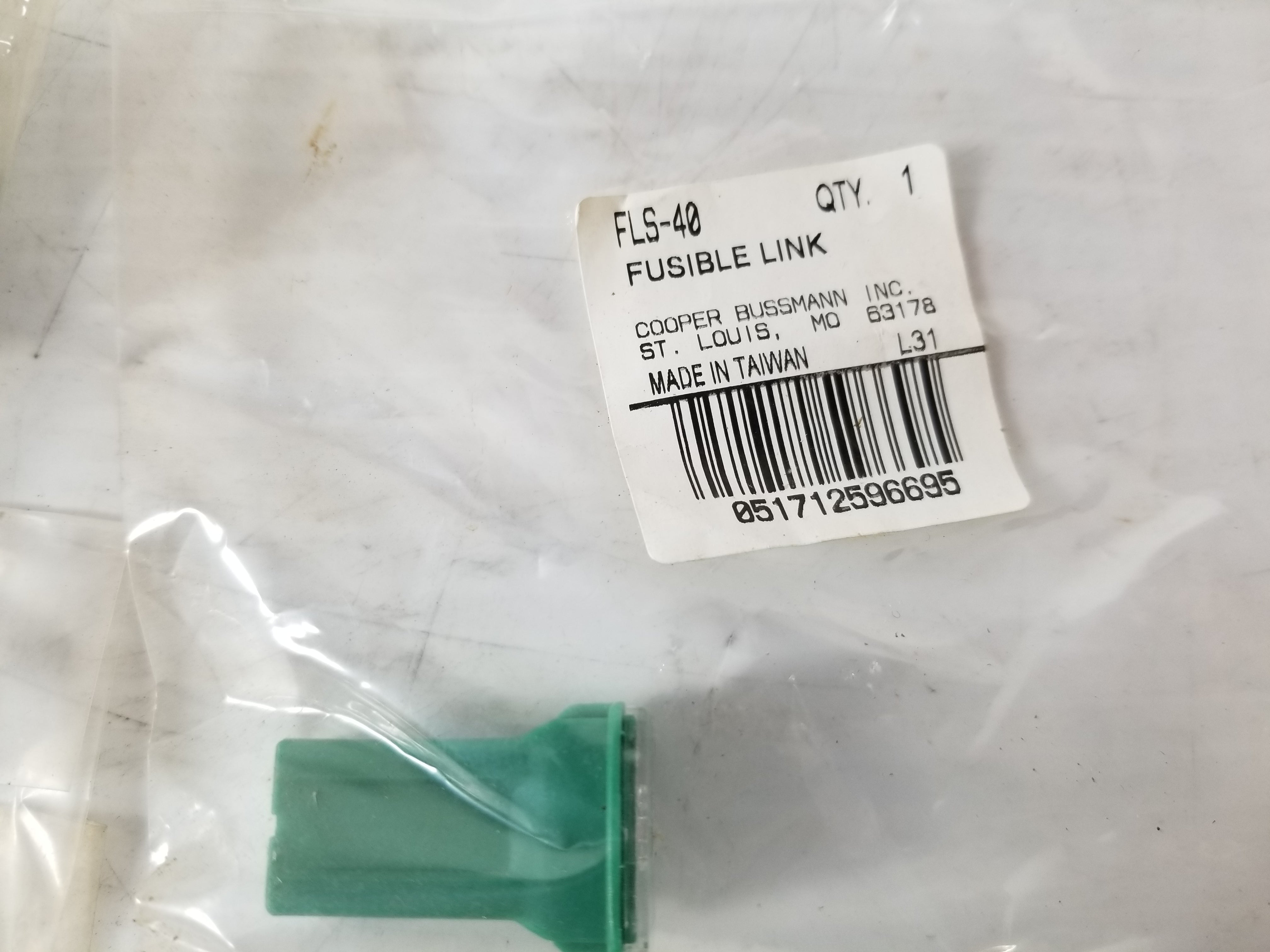 Cooper Bussmann FLS-40 Fusible Link 40A - Lot of 13