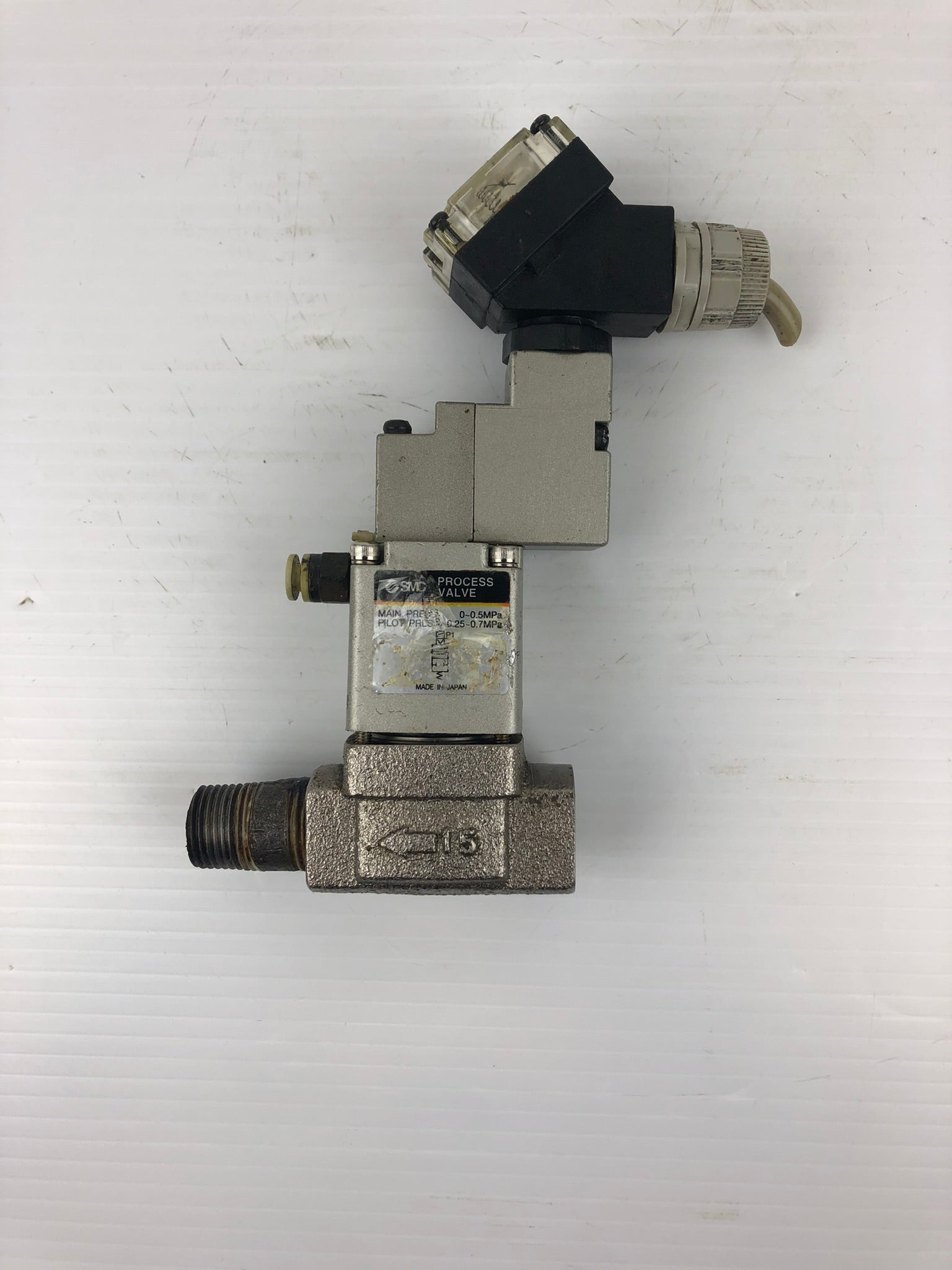 SMC VO301-003TZ-X302 Solenoid Valve with Process Valve 110V 50/60 Hz