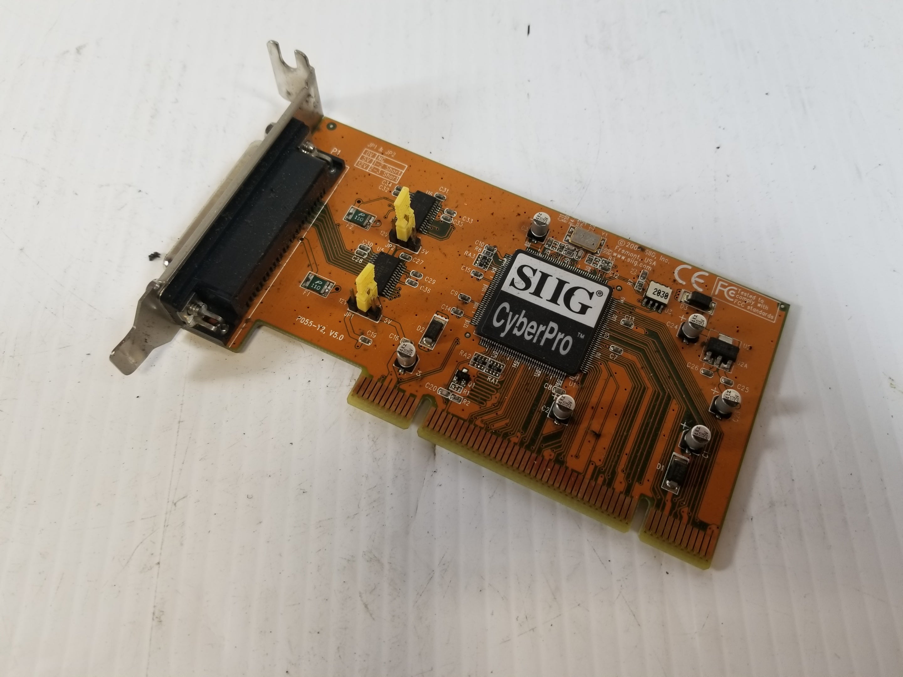 SIIG CyberPro JJ-P20211 Serial Adapter PCI Card