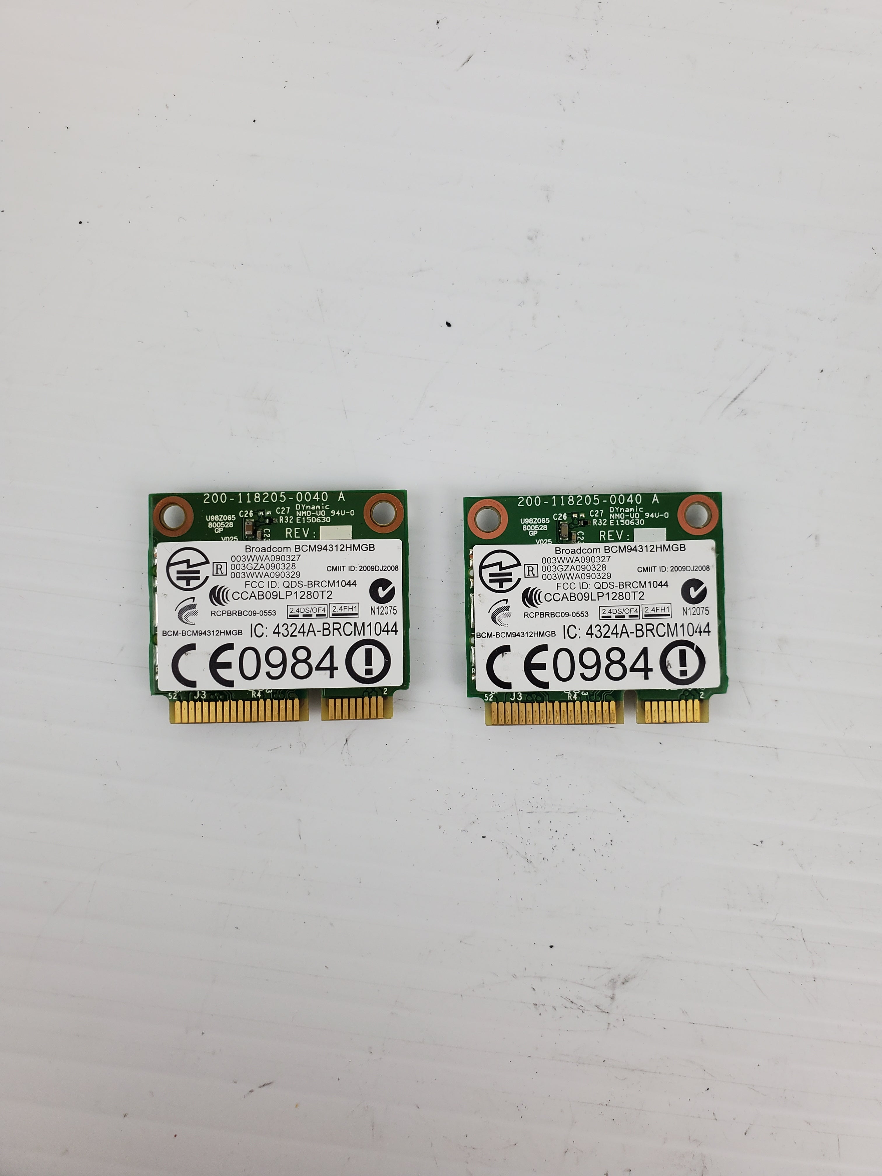 HP 575920-001 Wi-Fi Mini Card (Lot of 2)