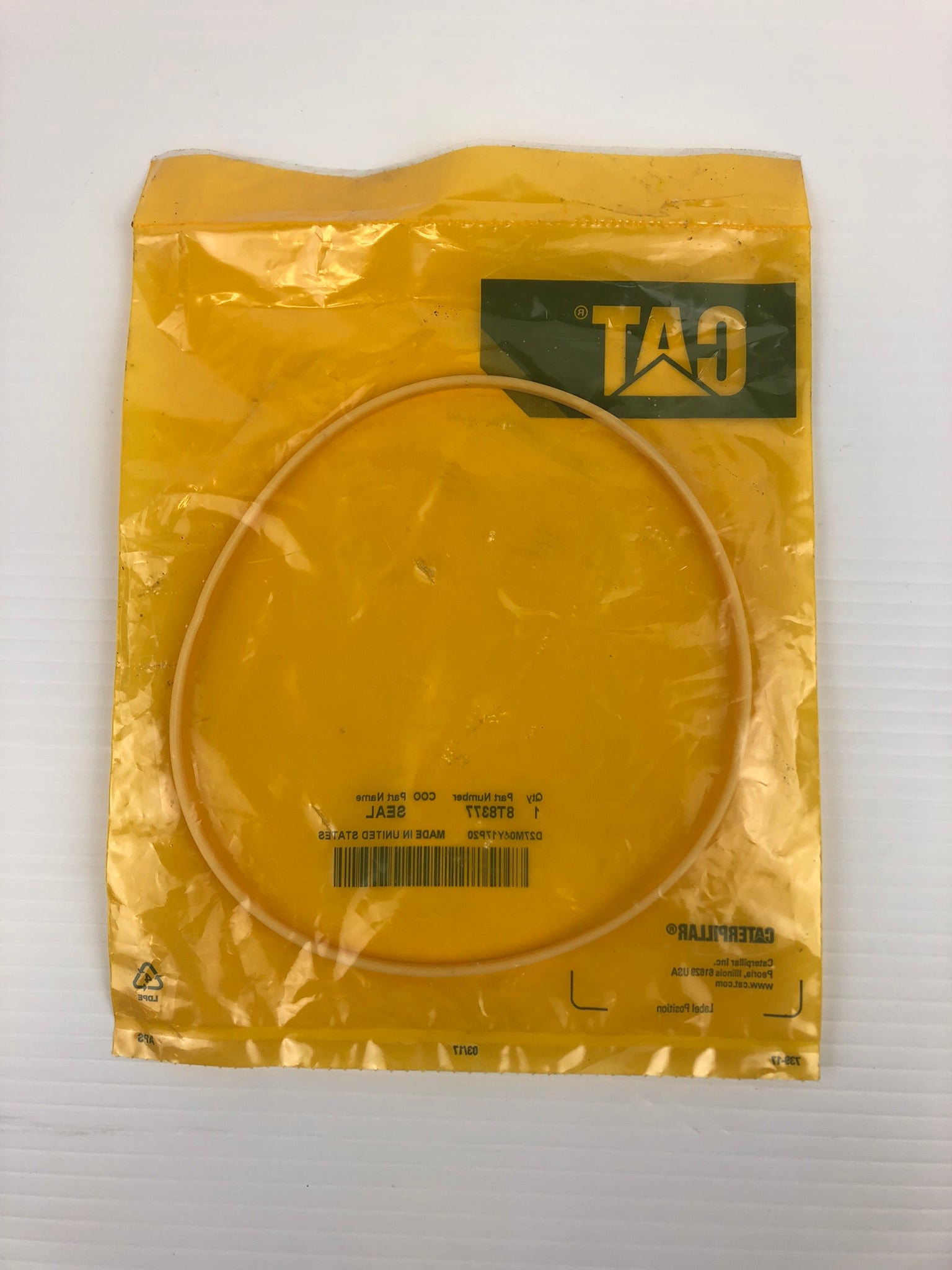 Caterpillar 8T-8377 Seal CAT 8T8377