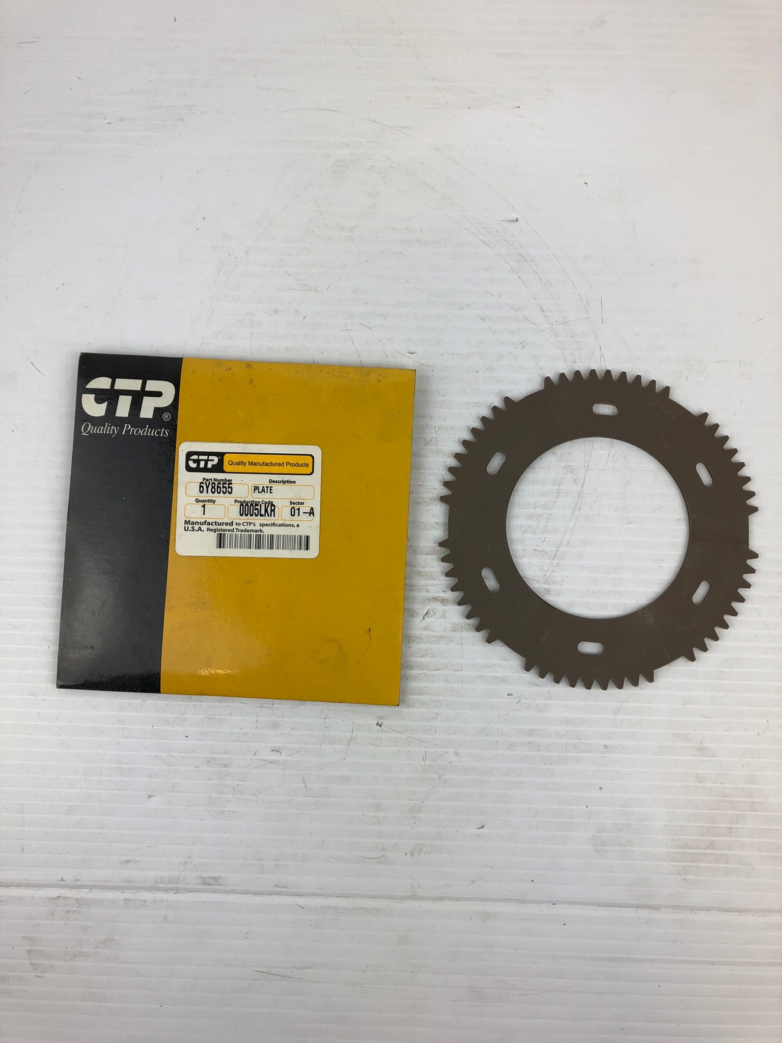 CTP Quality Products 6Y8655 Plate 6Y-8655