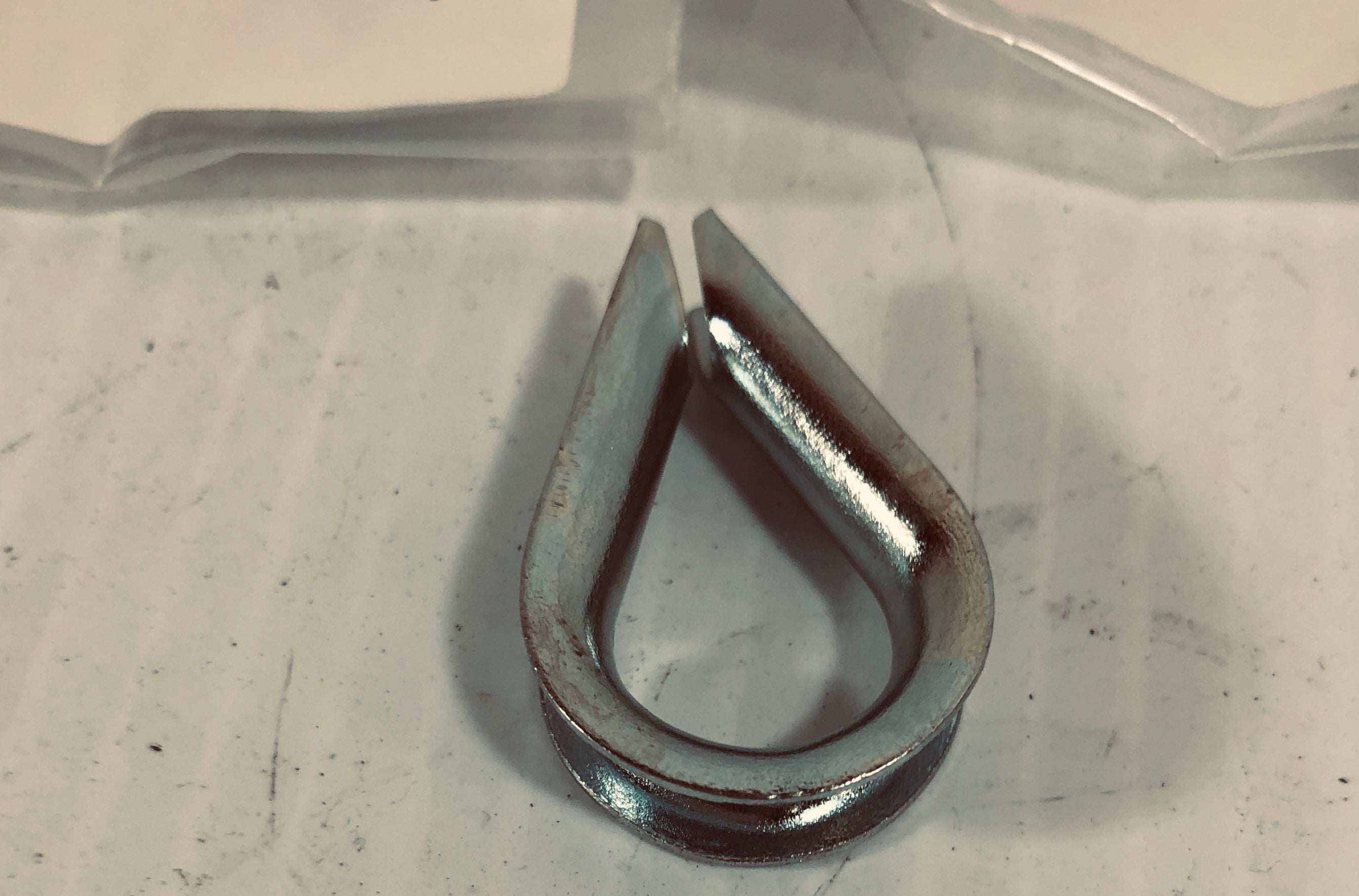 Comepi Zinc Cable Pull Eye Thimble RED 05 (Lot of 6)