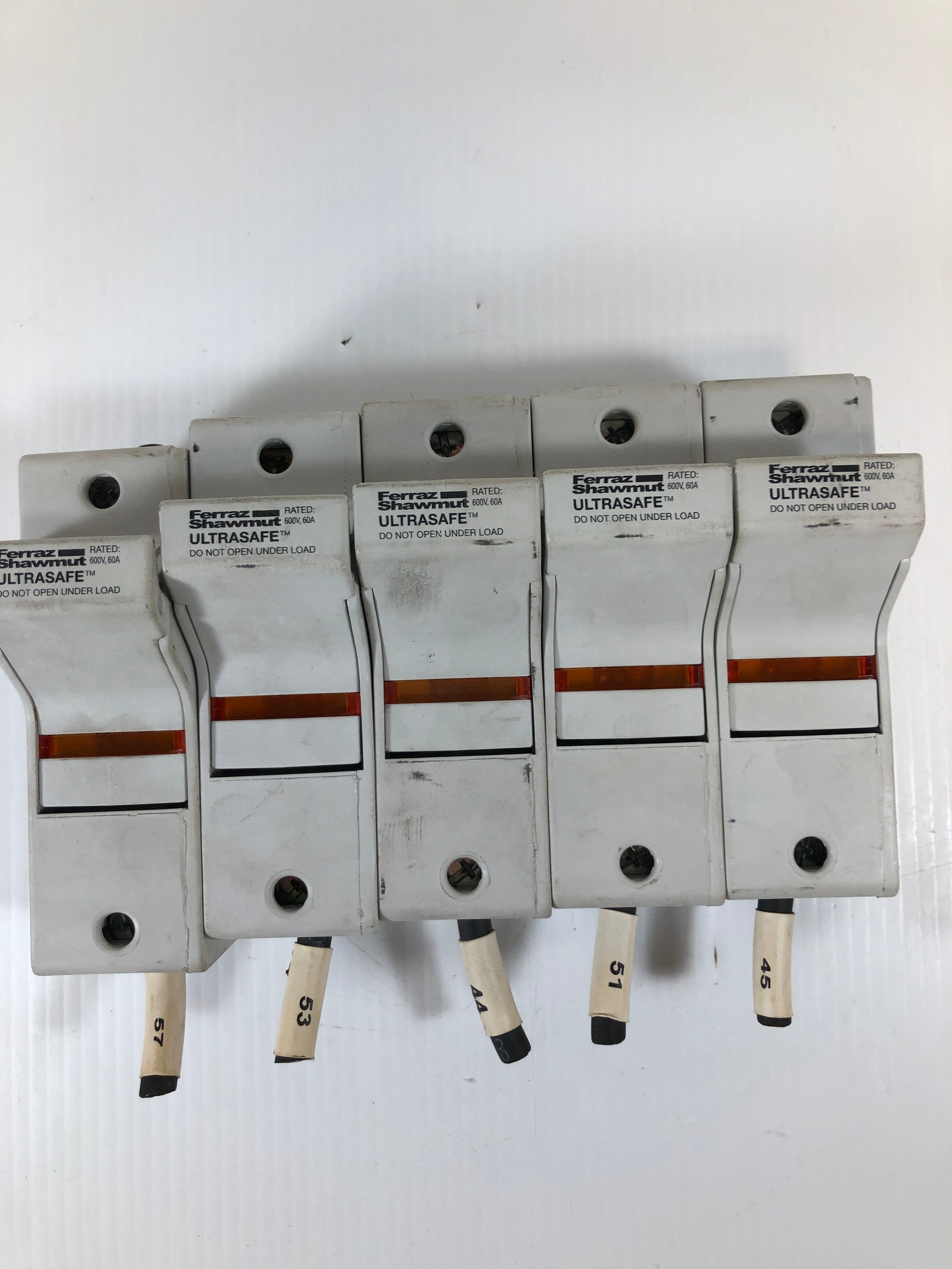 Ferraz Shawmut F222047 Ultrasafe Fuse Holder - Lot of 5