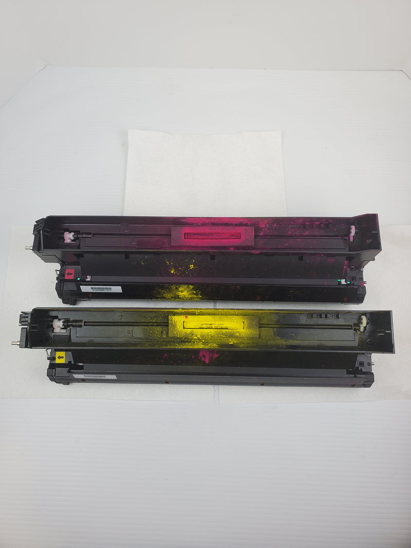 OKI C9650n/C9650dn/C9650hdn Printer Ink Cartridge Empty - Lot of 2