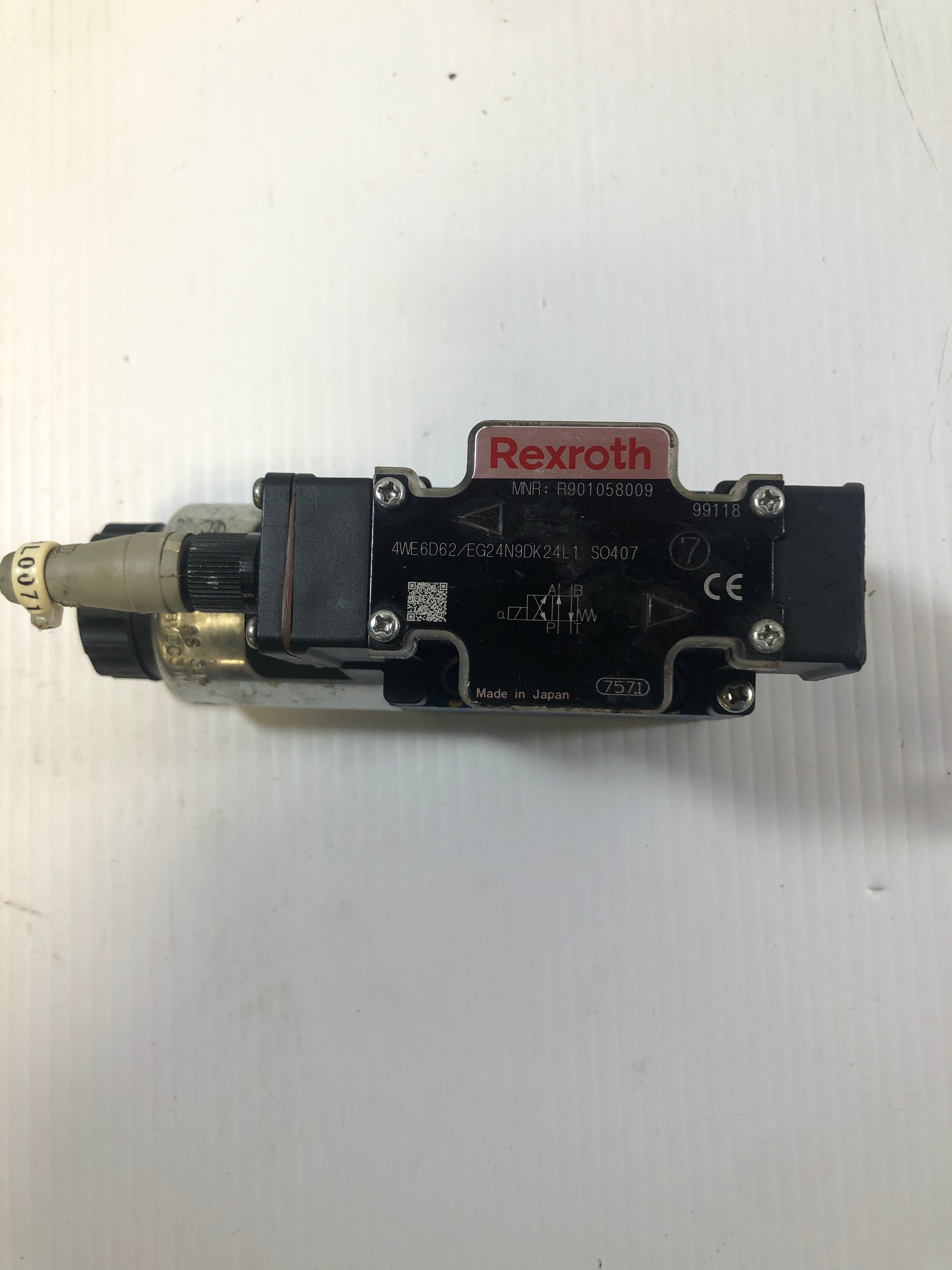 Rexroth Single Control Valve 4WE6D62/EG24N9DK24L1 SO407