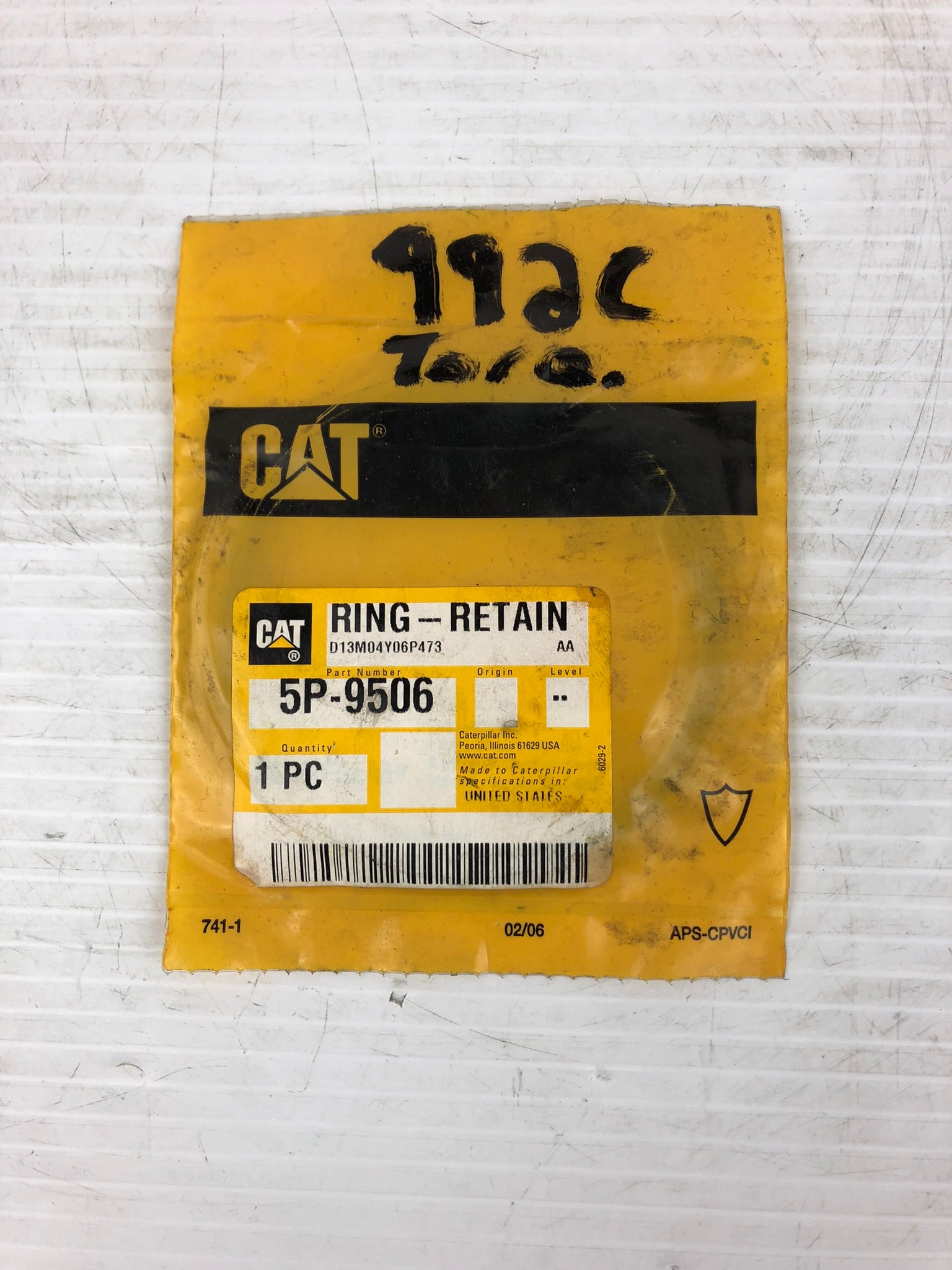 Caterpillar 5P-9506 Ring Retain CAT 5P9506
