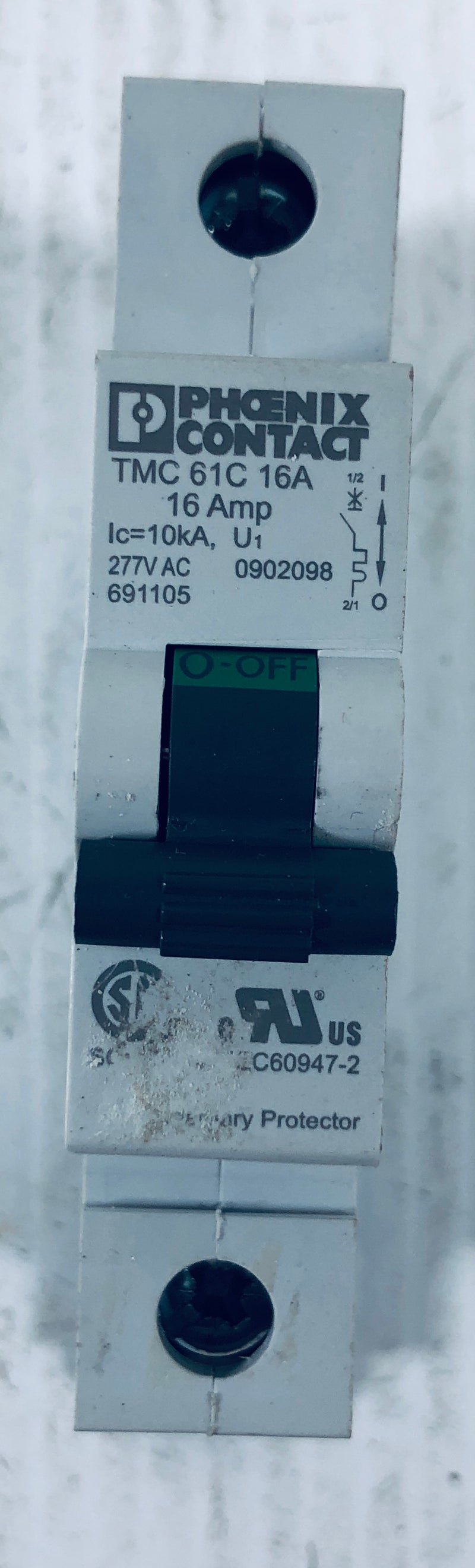 Phoenix Contact Circuit Breaker TMC 61C 16A 16 AMP