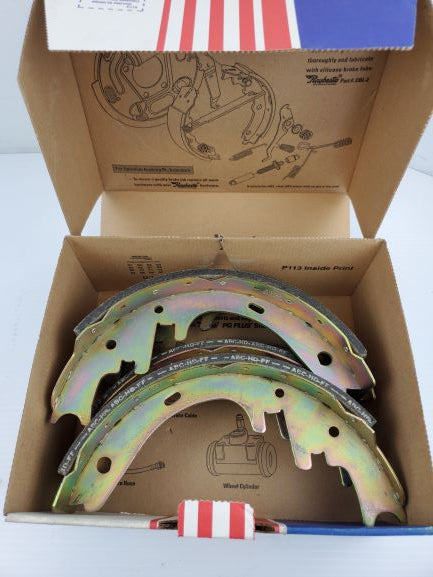 Raybestos 482PG Plus Relined Professional Grade Organic Drum Brake Shoe Rear