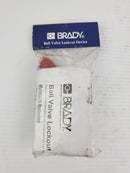 Brady 65666 Ball Valve Lockout - Small 9/32" Nylon