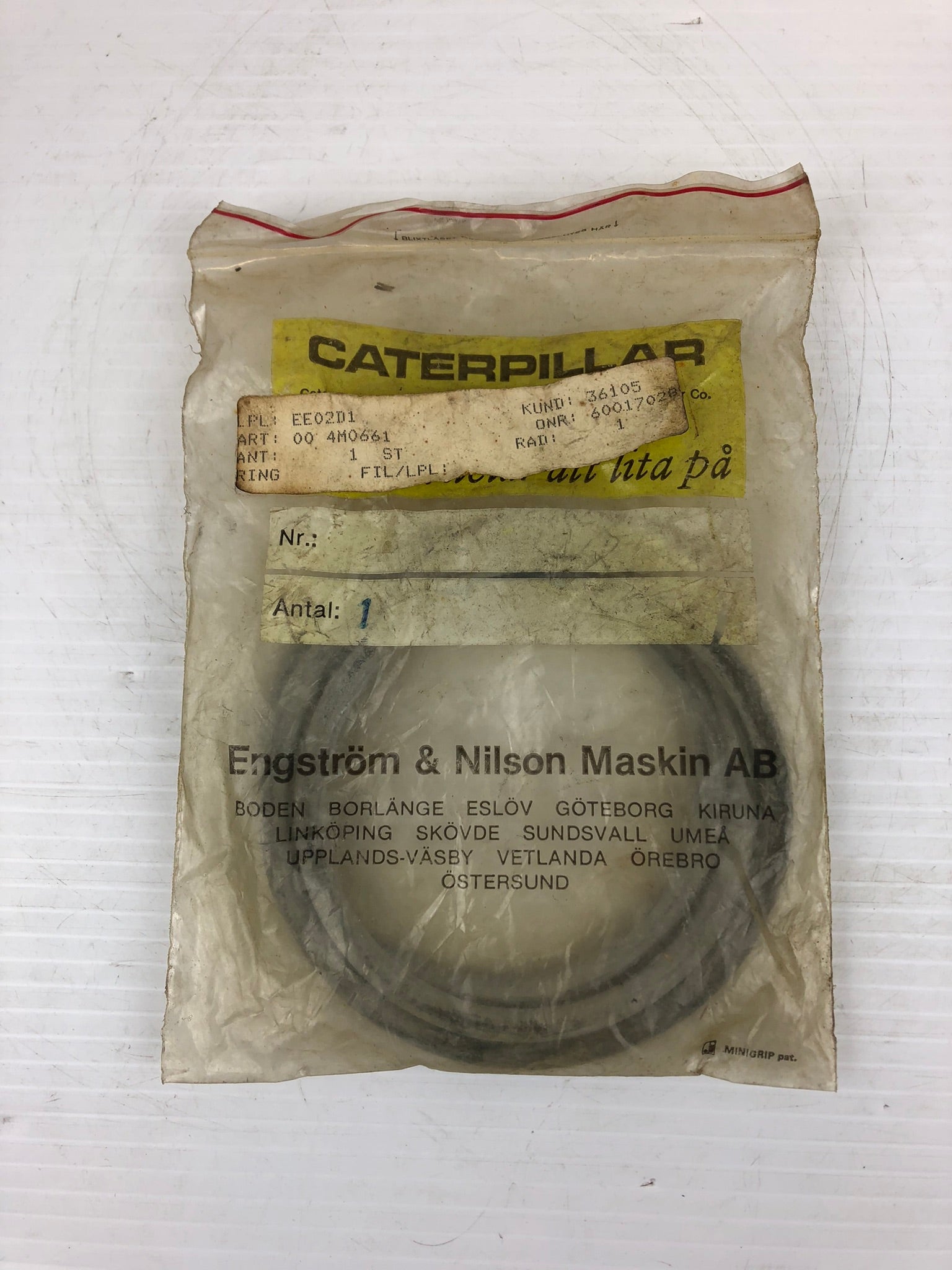 CAT 4M0661 O Ring Caterpillar 4M-0661