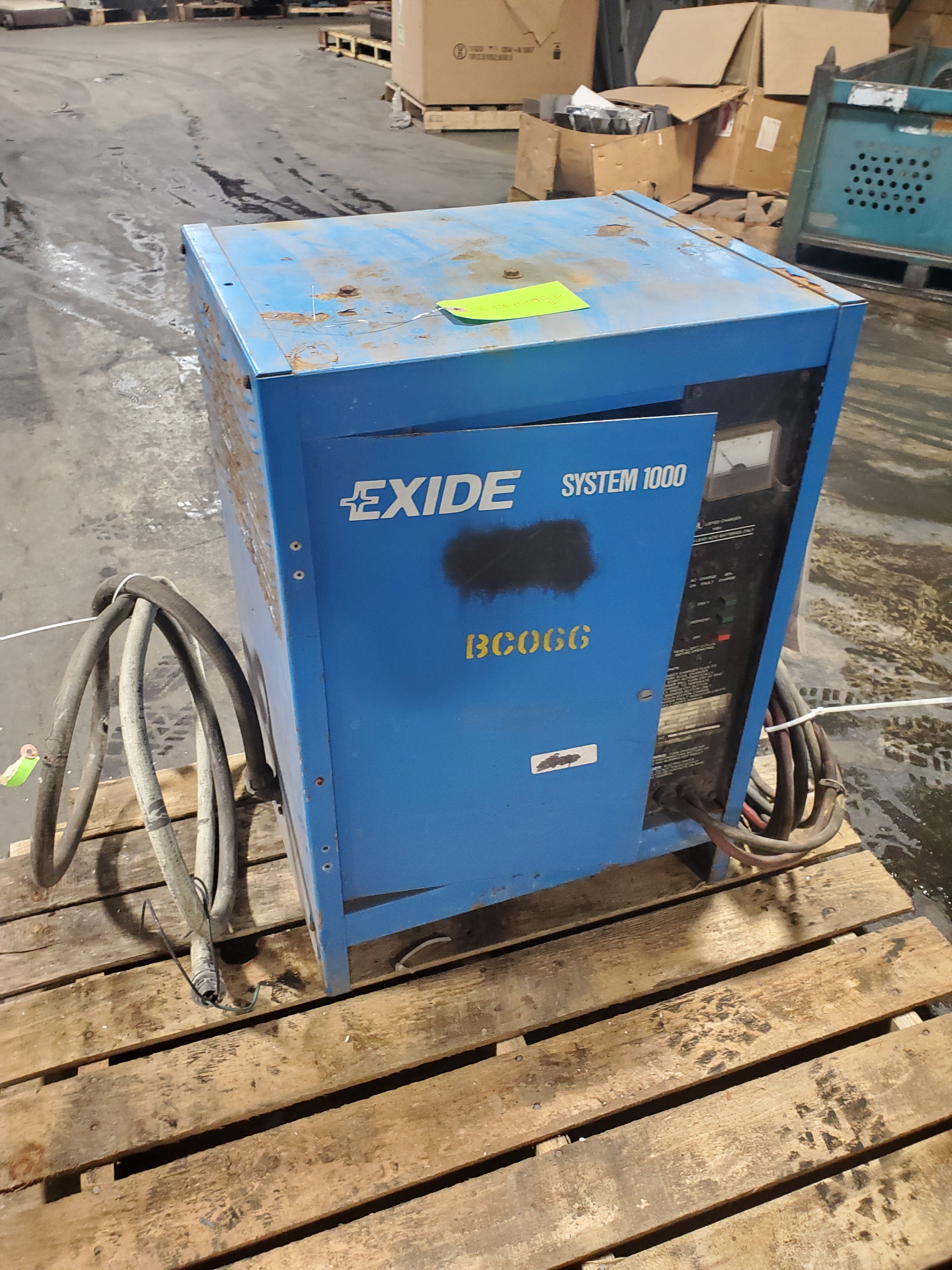 Exide ES1412-38-E System 1000 Battery Charger 60 Hz, 1 Phase, 12 Cells