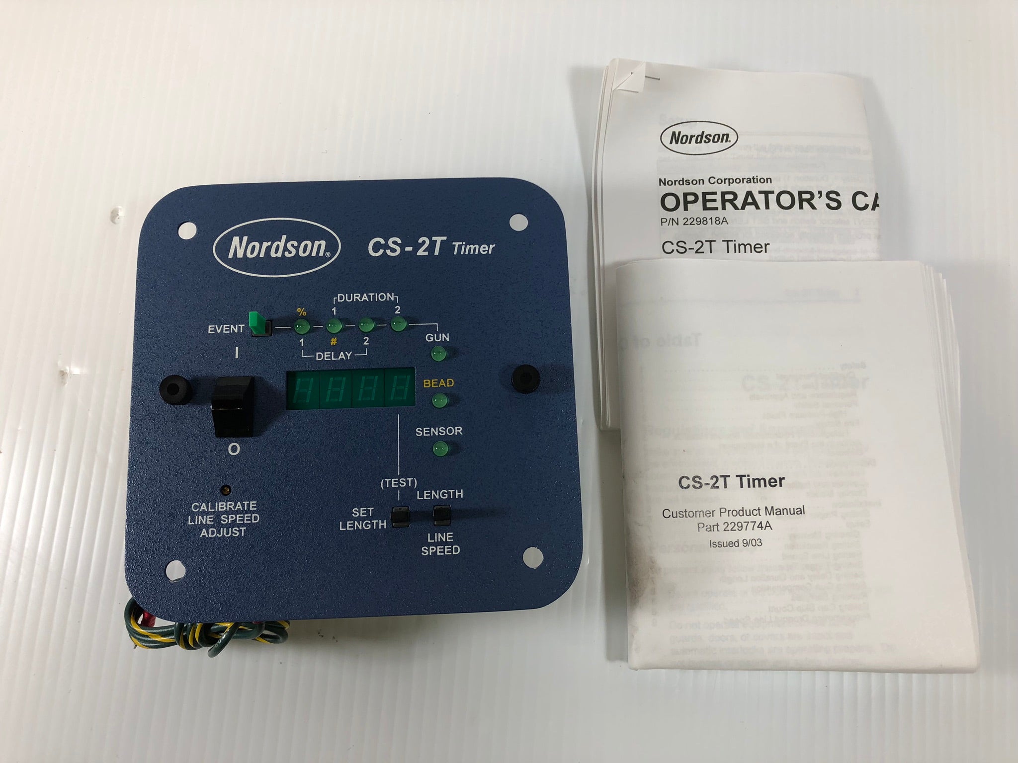 Nordson CS-2T Timer 179496B HA14C00029
