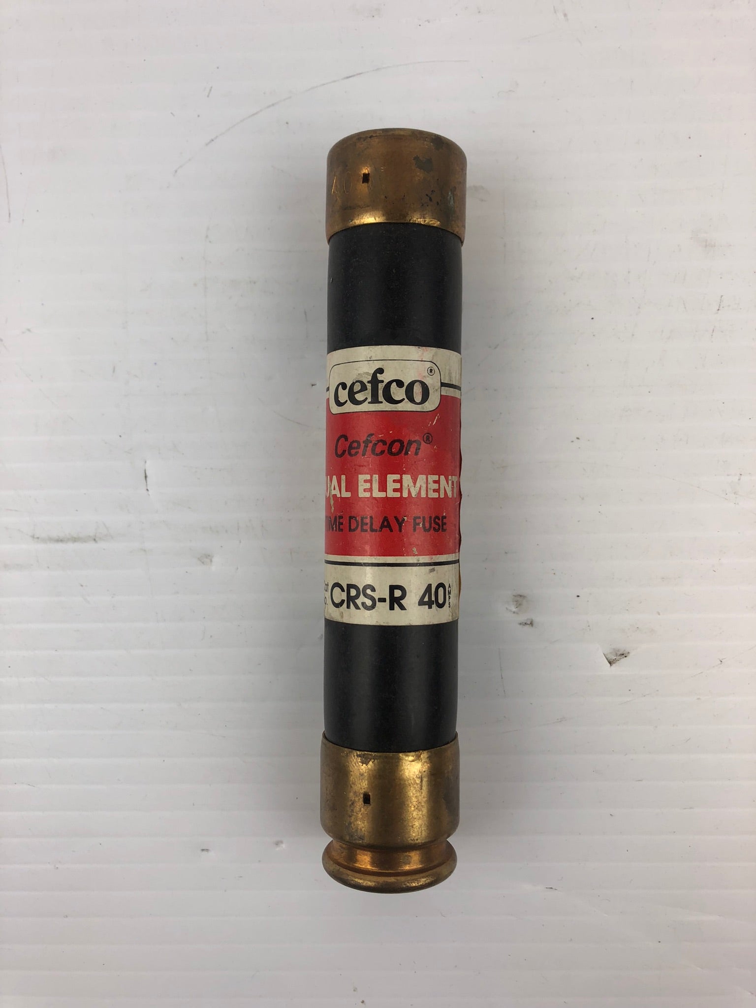 Cefco CRS-R 40 Fuse Dual Element Time Delay Class RK-5 600V