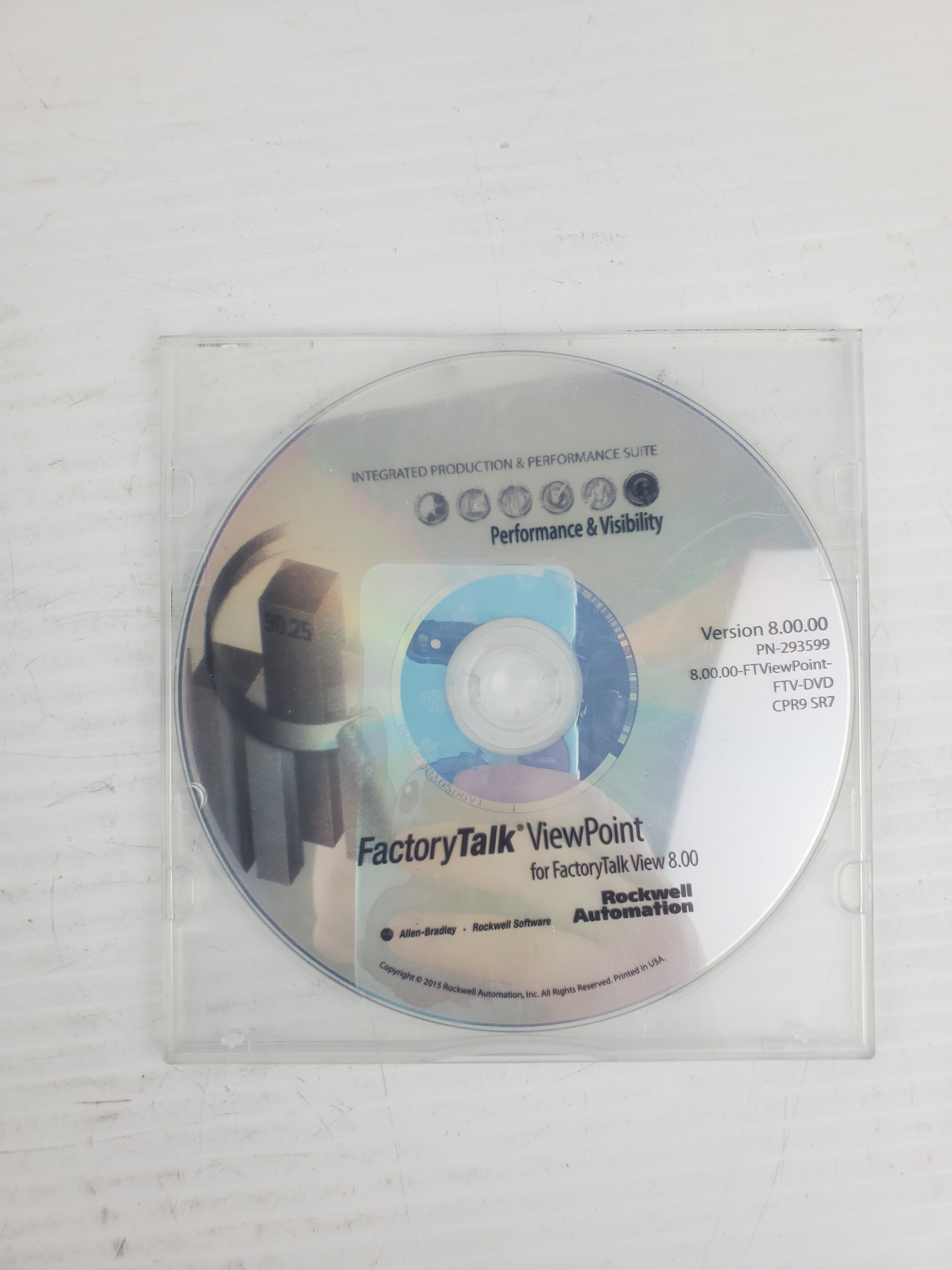Rockwell Automation 293599 Performance & Visibility - Factory Talk View Point