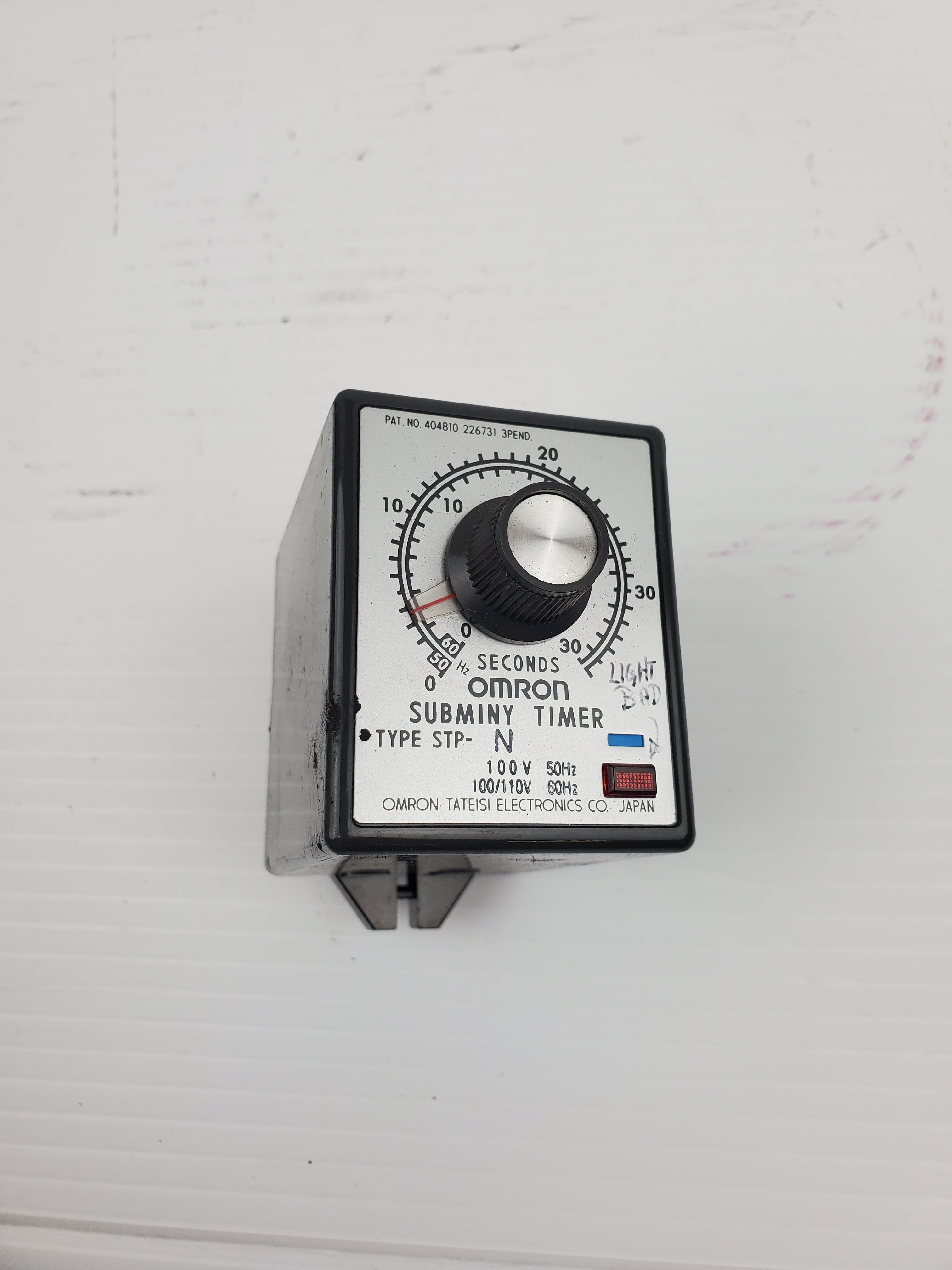 Omron STP-N Subminy Timer 0-30 Seconds 100/110V 50Hz/60Hz