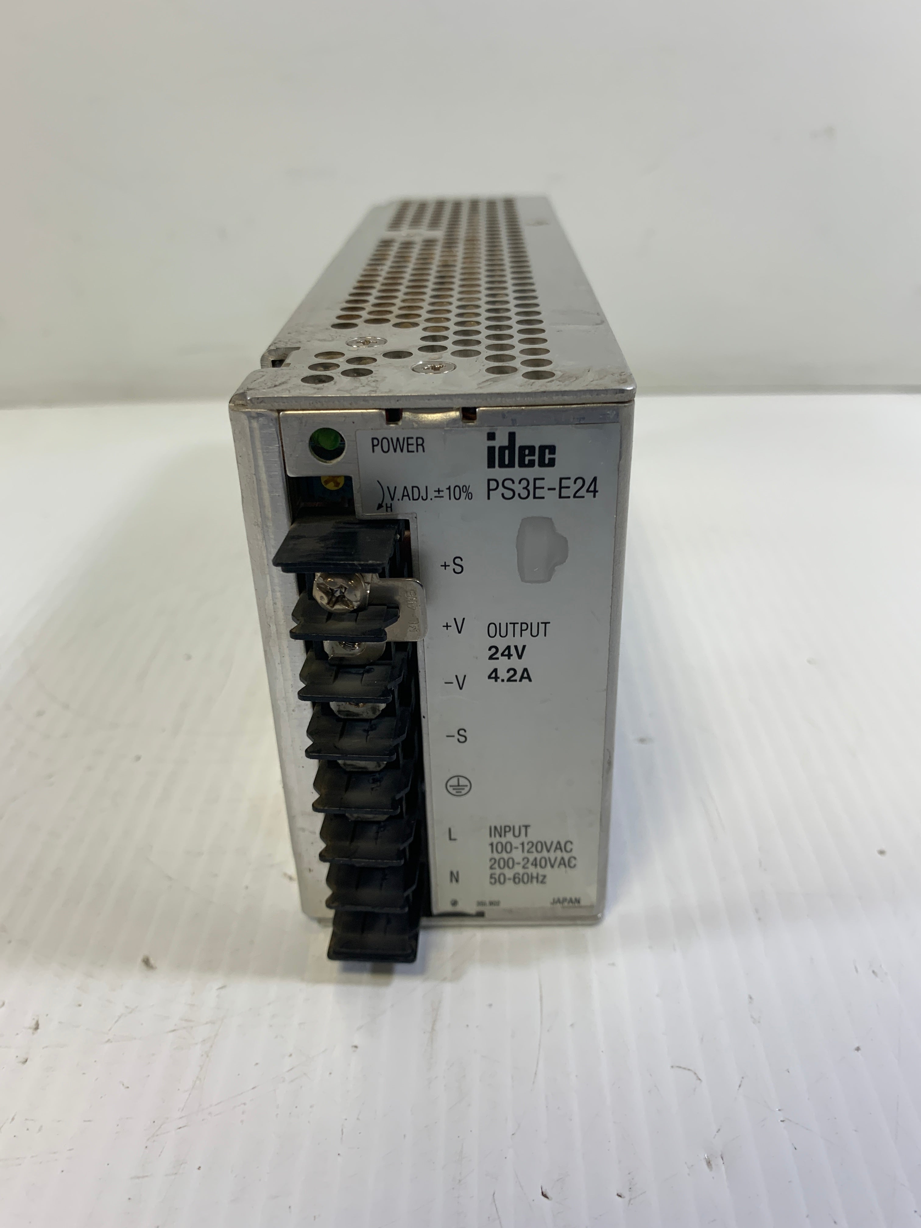 Idec Power Supply PS3E-E24 24V 4.2A