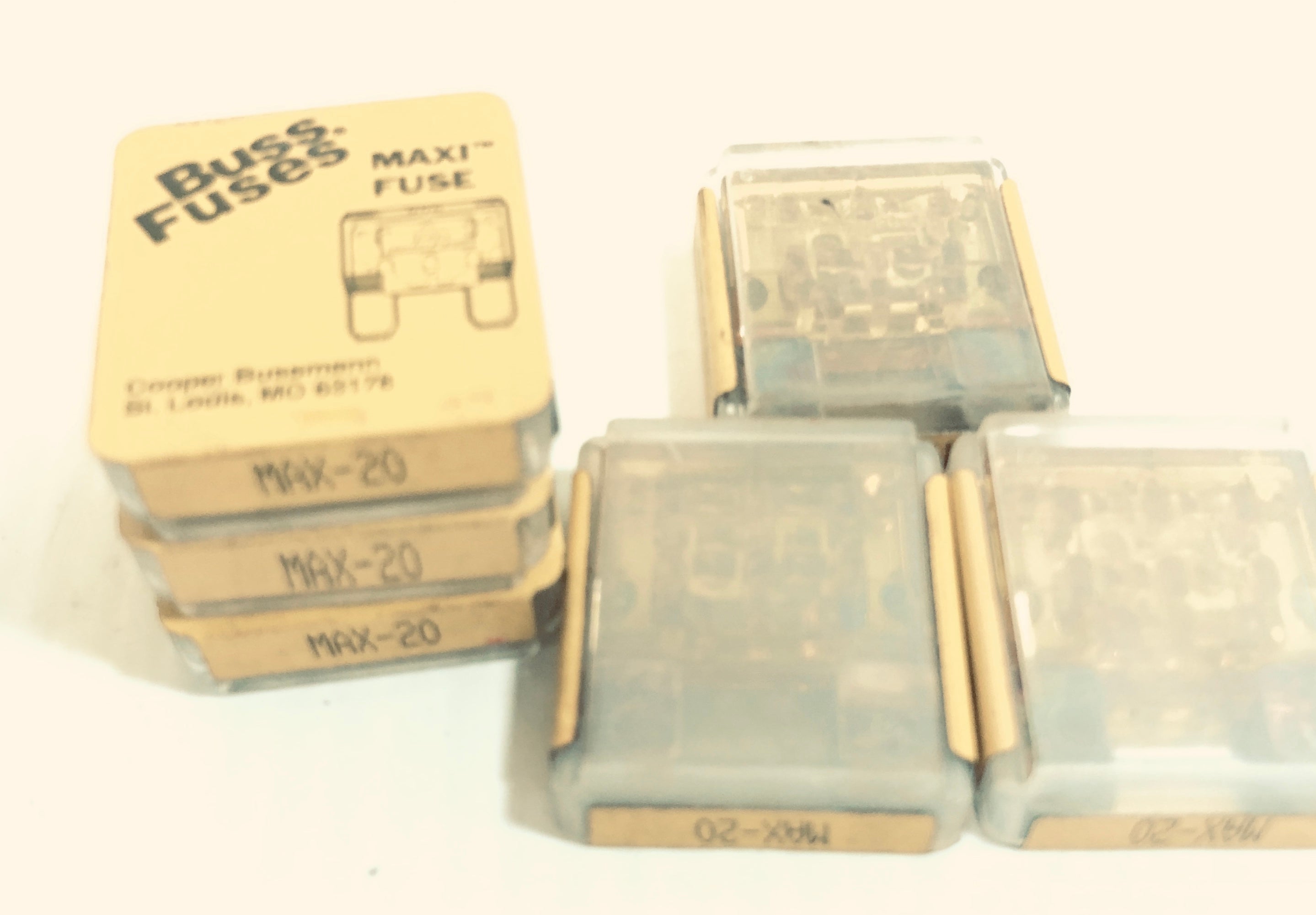Buss Max-20 Fuse - Lot of 6