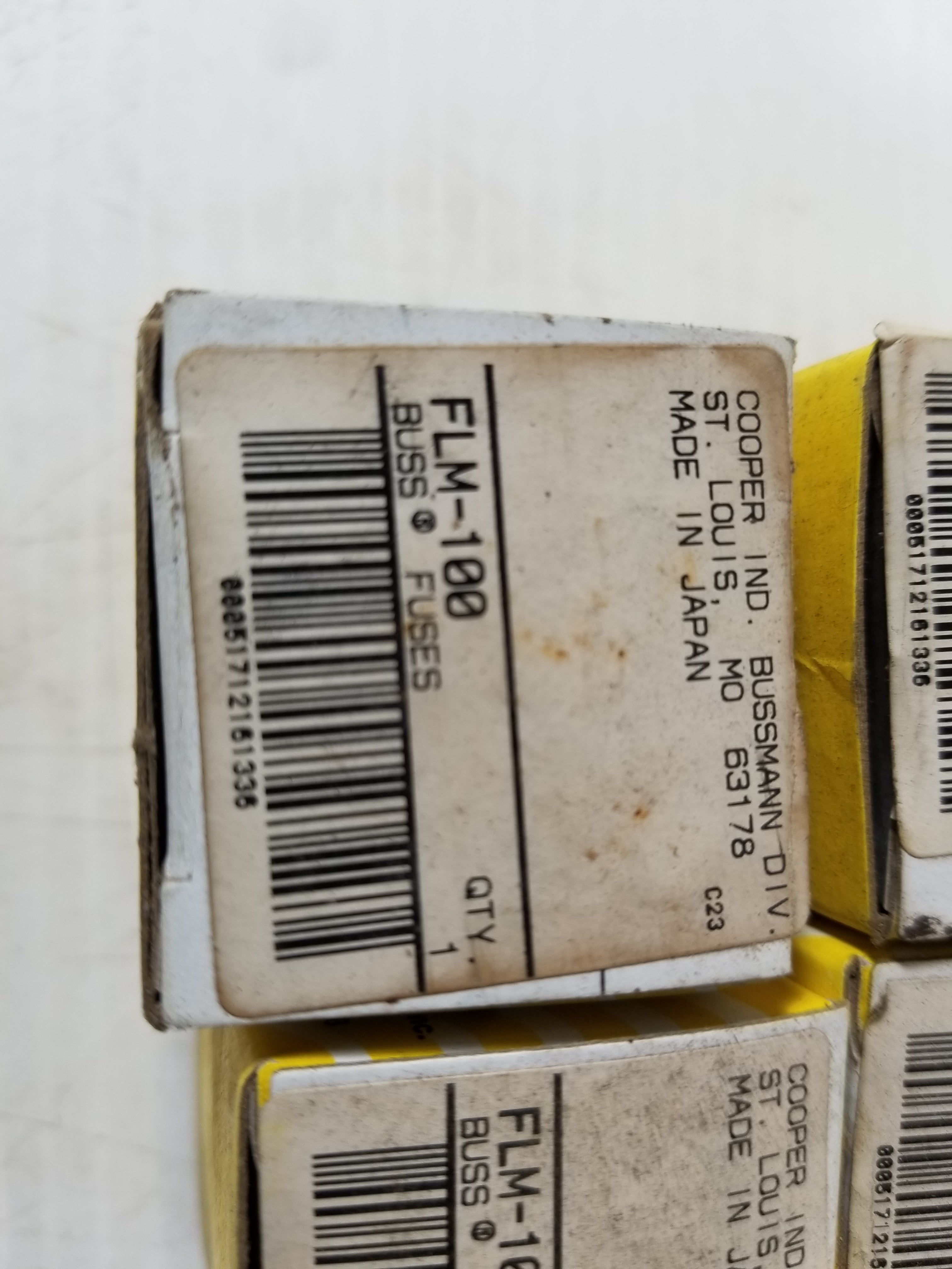 Cooper Bussmann FLM-100 Fusible Link 100A - Lot of 6