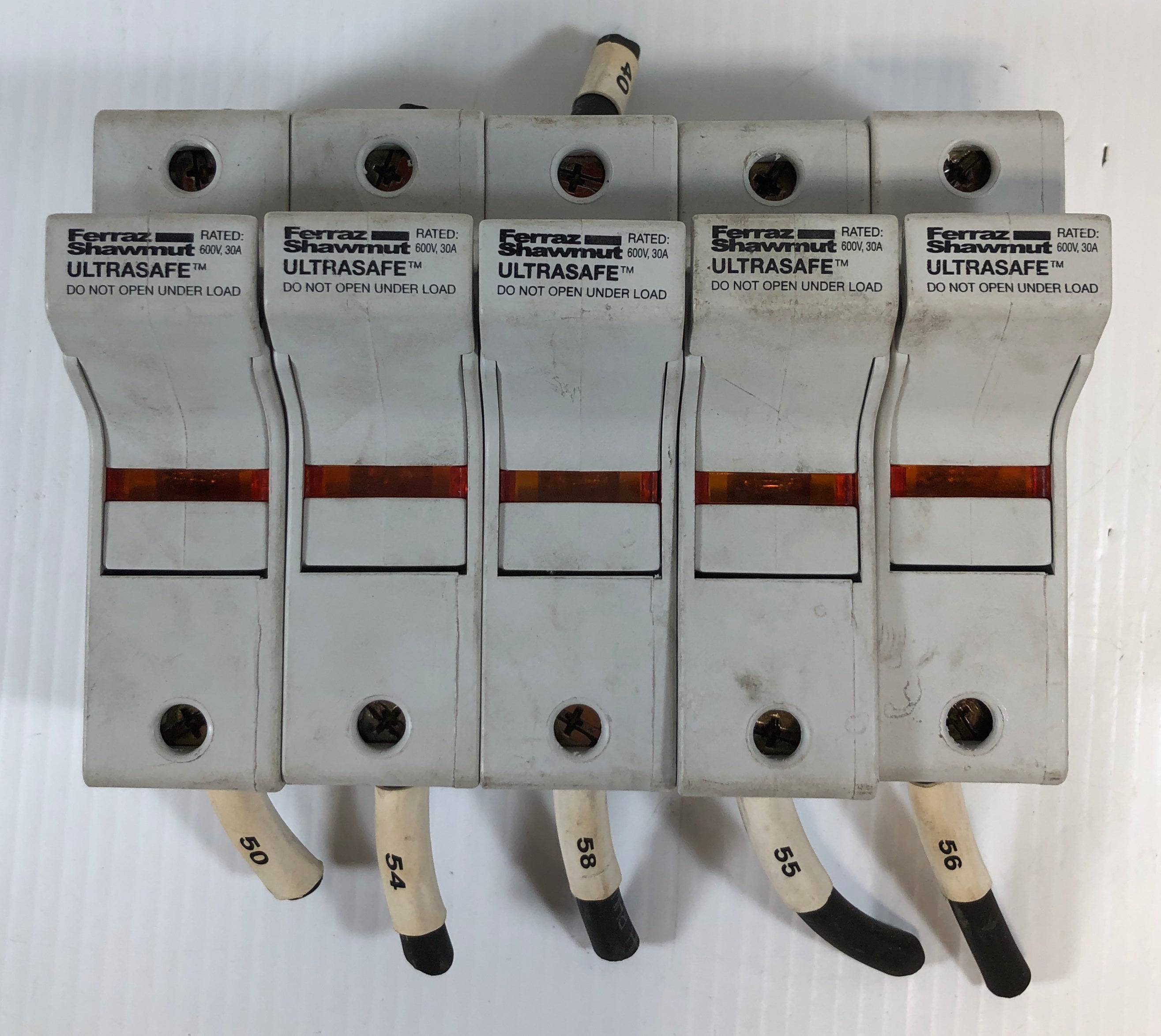 Ferraz Shawmut M212922 Ultrasafe Fuse Holder - Lot of 5
