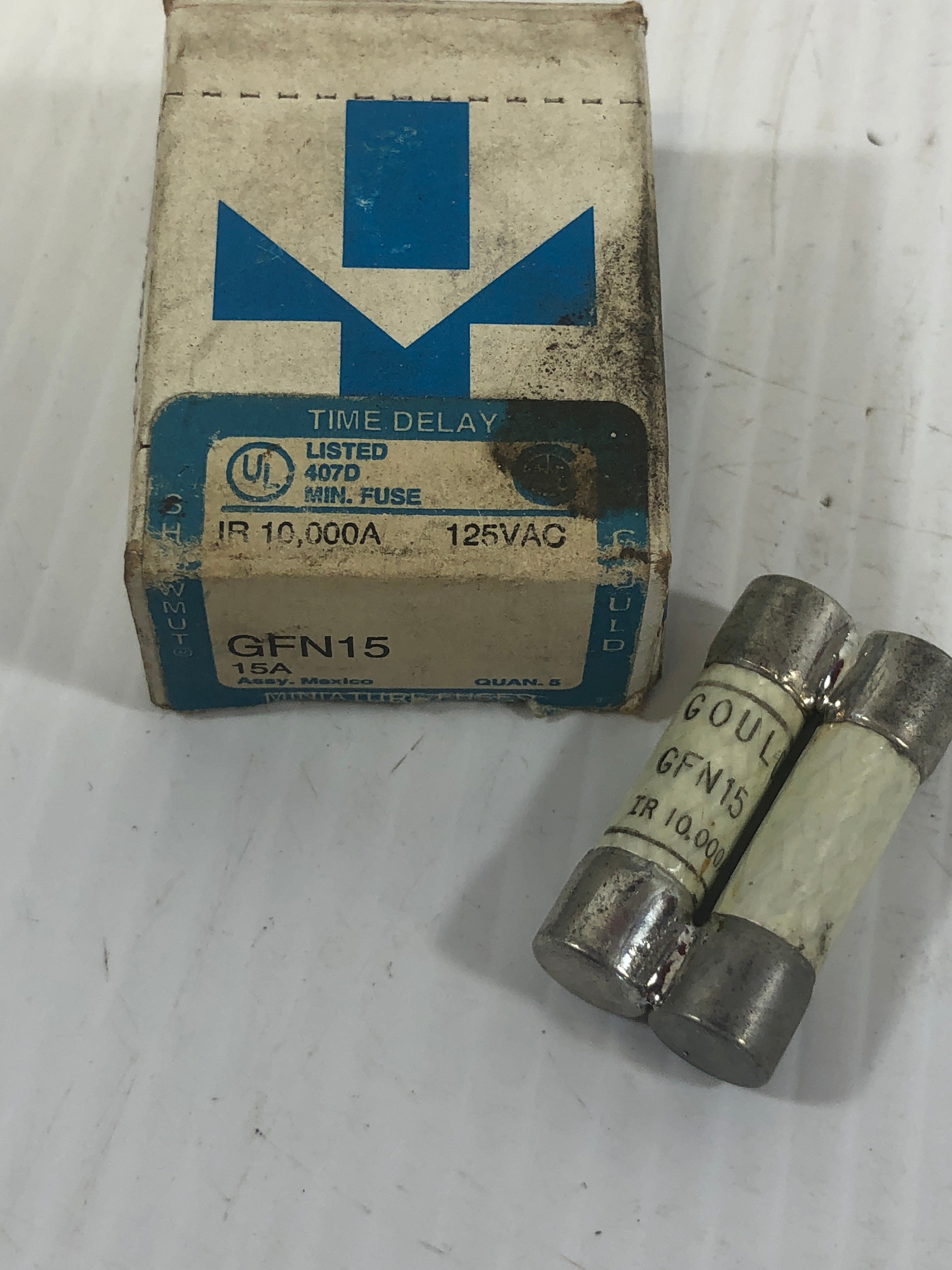Gould Ferraz GFN15 Fuse - Box of 5