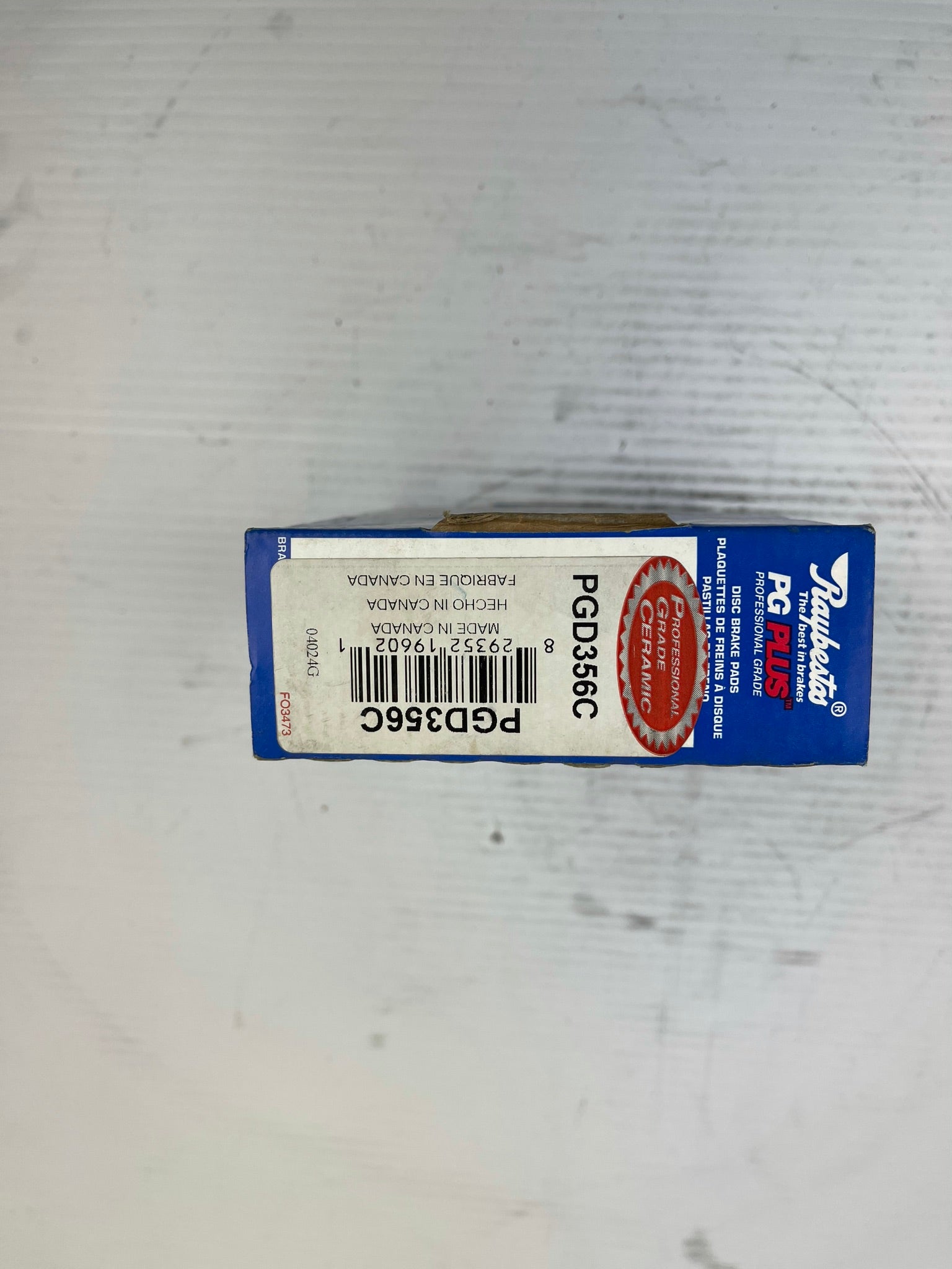 Raybestos Disc Brake Pads PG Plus PGD356C