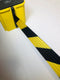 Visiontron Retracta-Belt Yellow & Black Caution