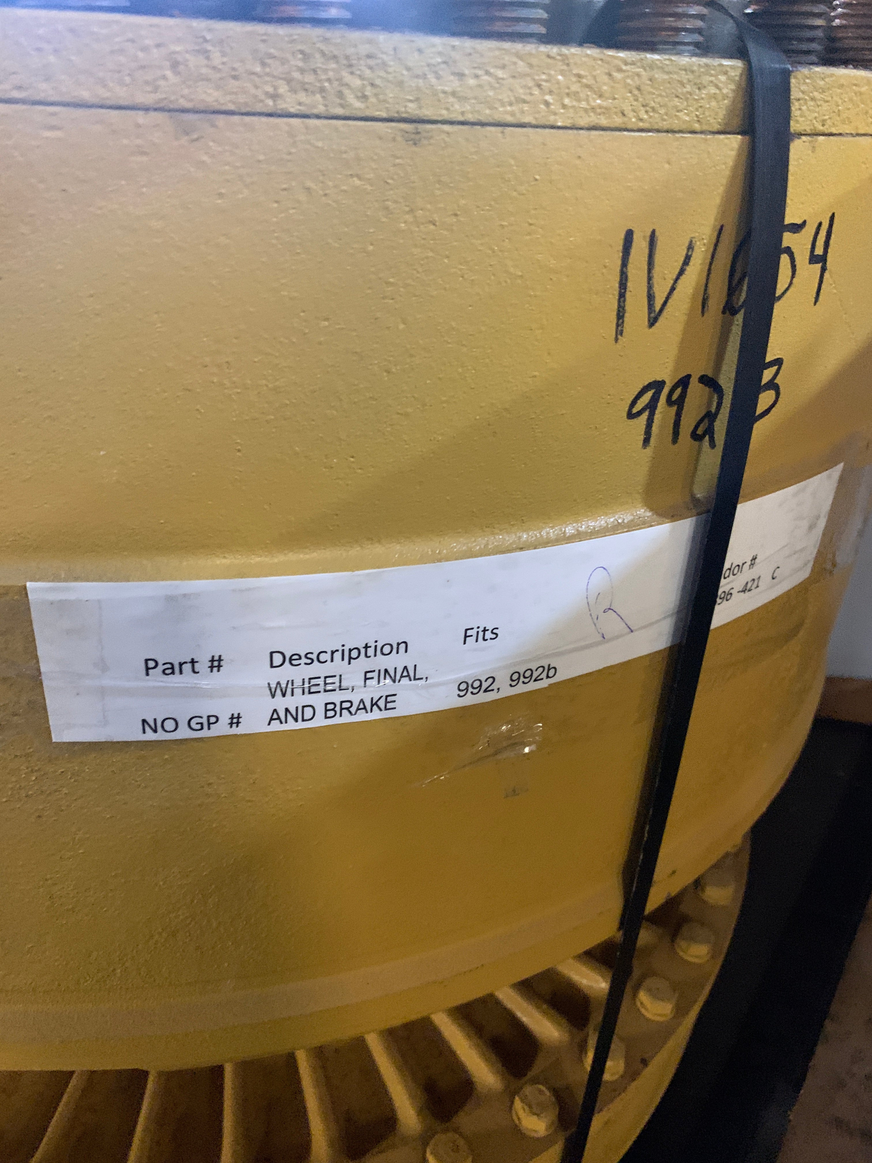 Caterpillar 1V-1654 Final Wheel & Brake CAT 1V1654 Fits Wheel-Type Loader 992B