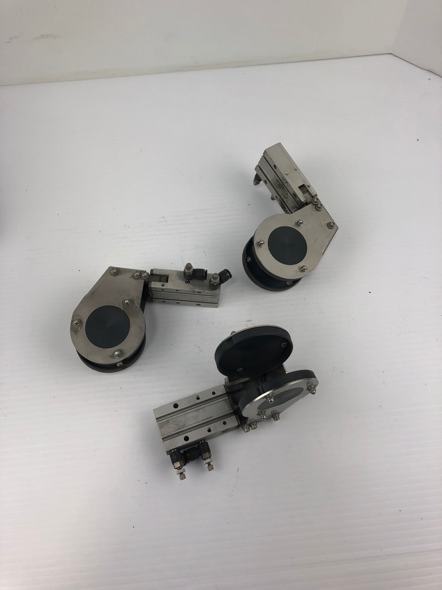 SMC MHY2-16D 2 Finger Double Action Pneumatic Gripper - Lot of 3