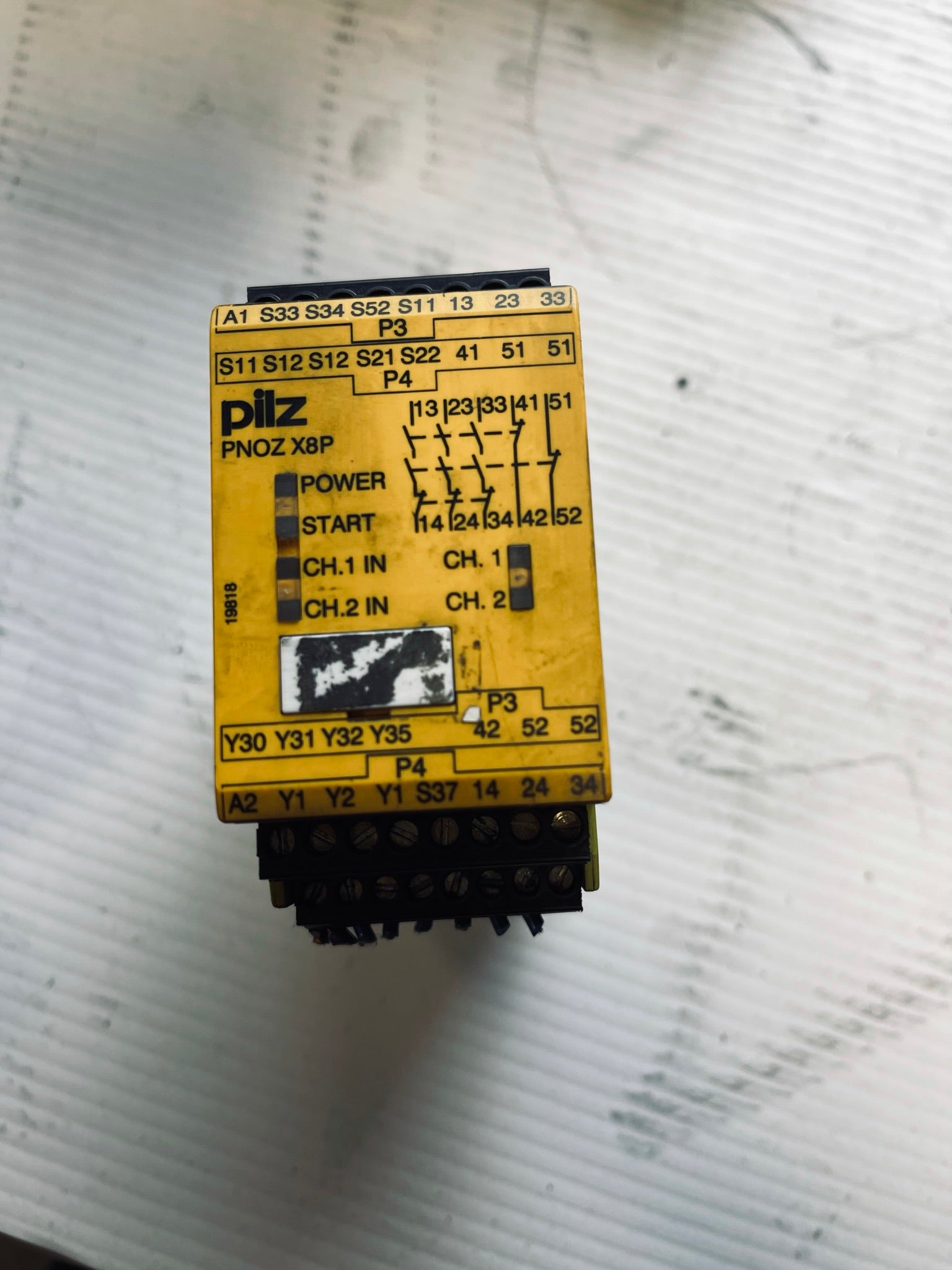 Pilz PNOZ X8P 24 VDC Safety Relay