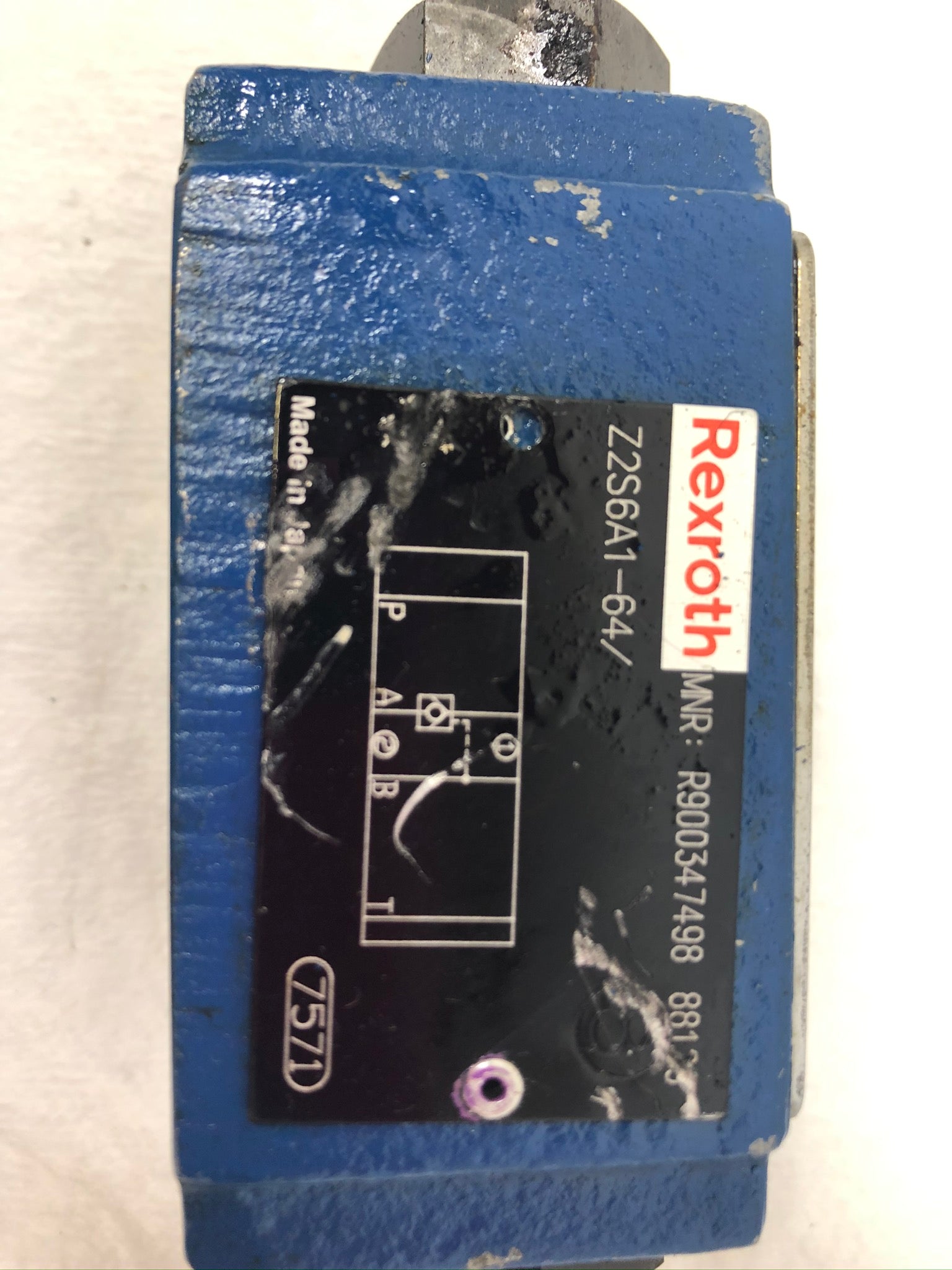 Rexroth Hydraulic Valve Z2S6A1-64/