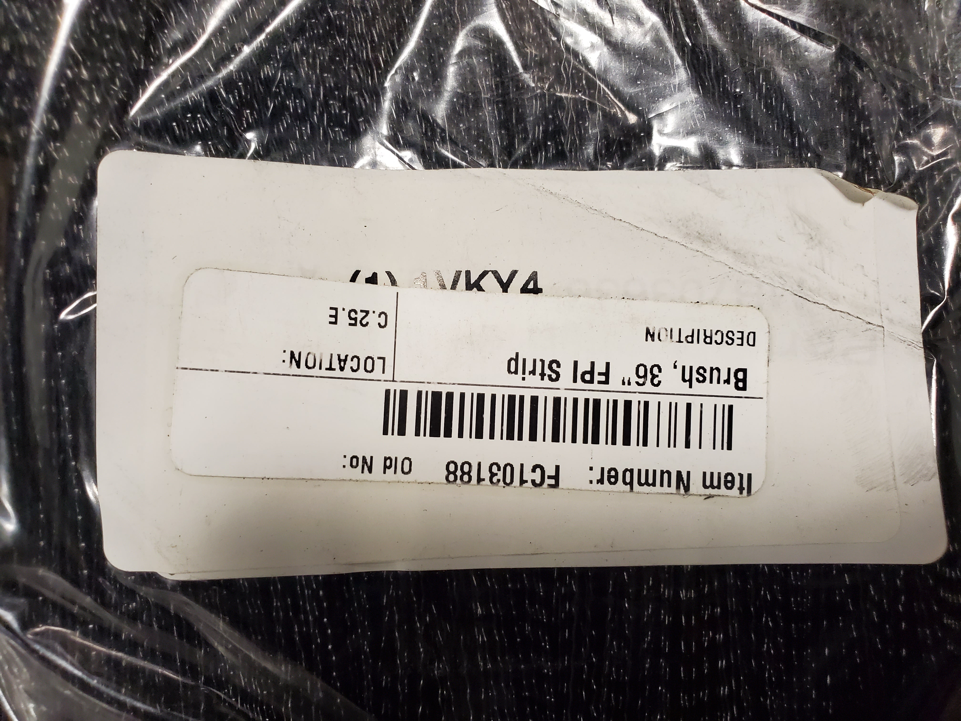 Tanis MB703636 Strip Brush, 36" Long