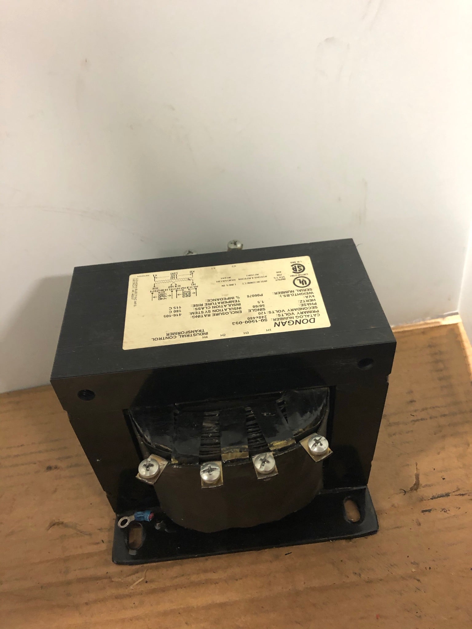 Dongan 50-1500-053 Transformer 1.5kVA