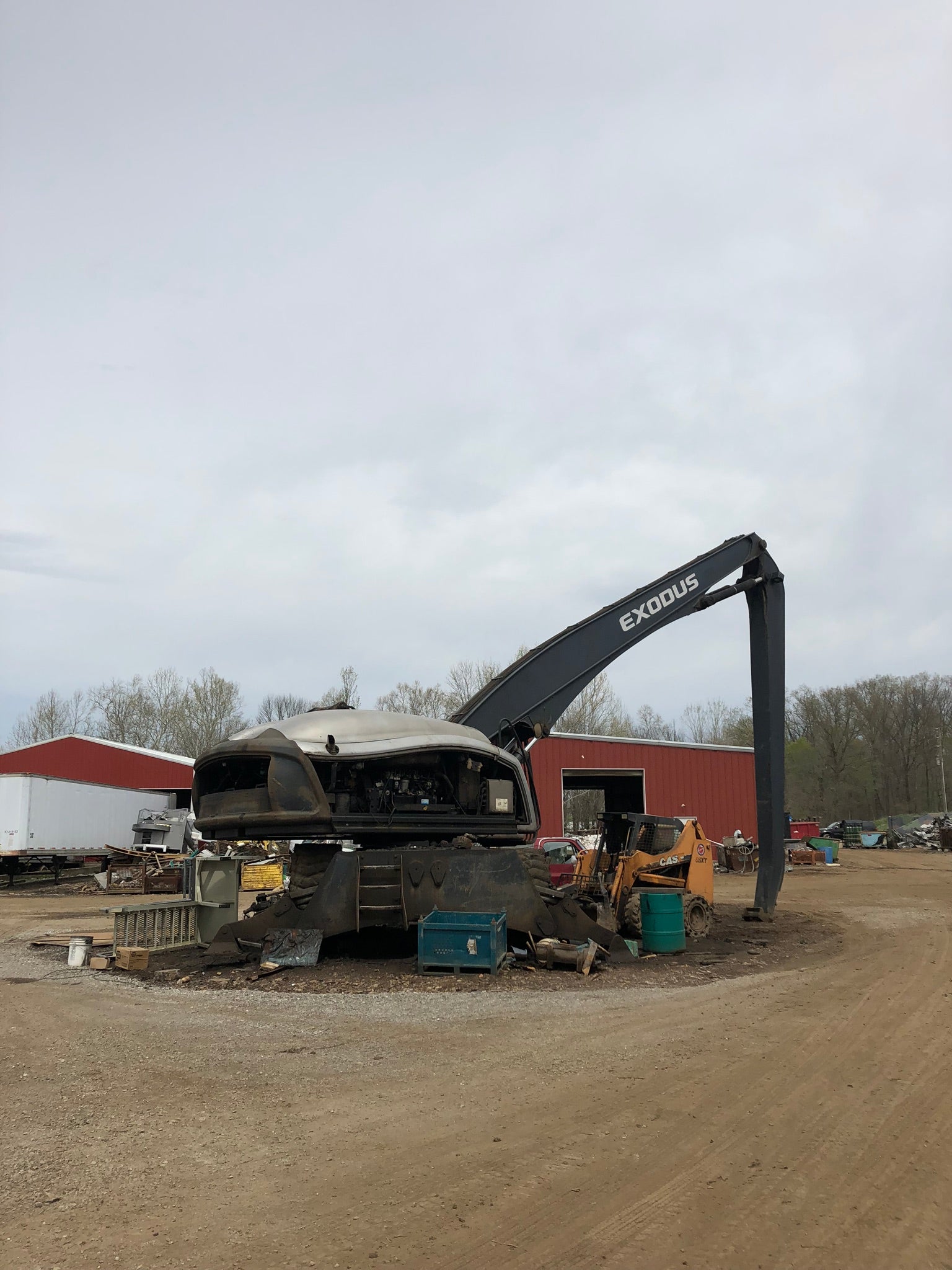 Exodus MX447 Material Handler for Scrap Processing, Demolition