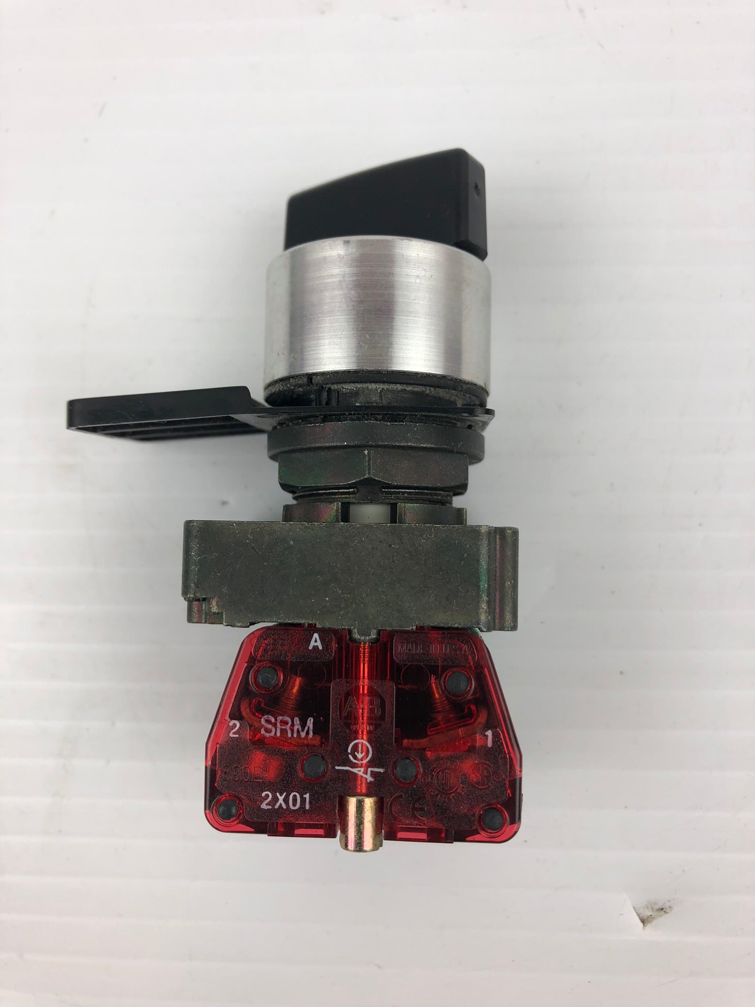 Allen-Bradley Switch Contact Block 2X01 2X10 "Rollers Auto Open" Series A