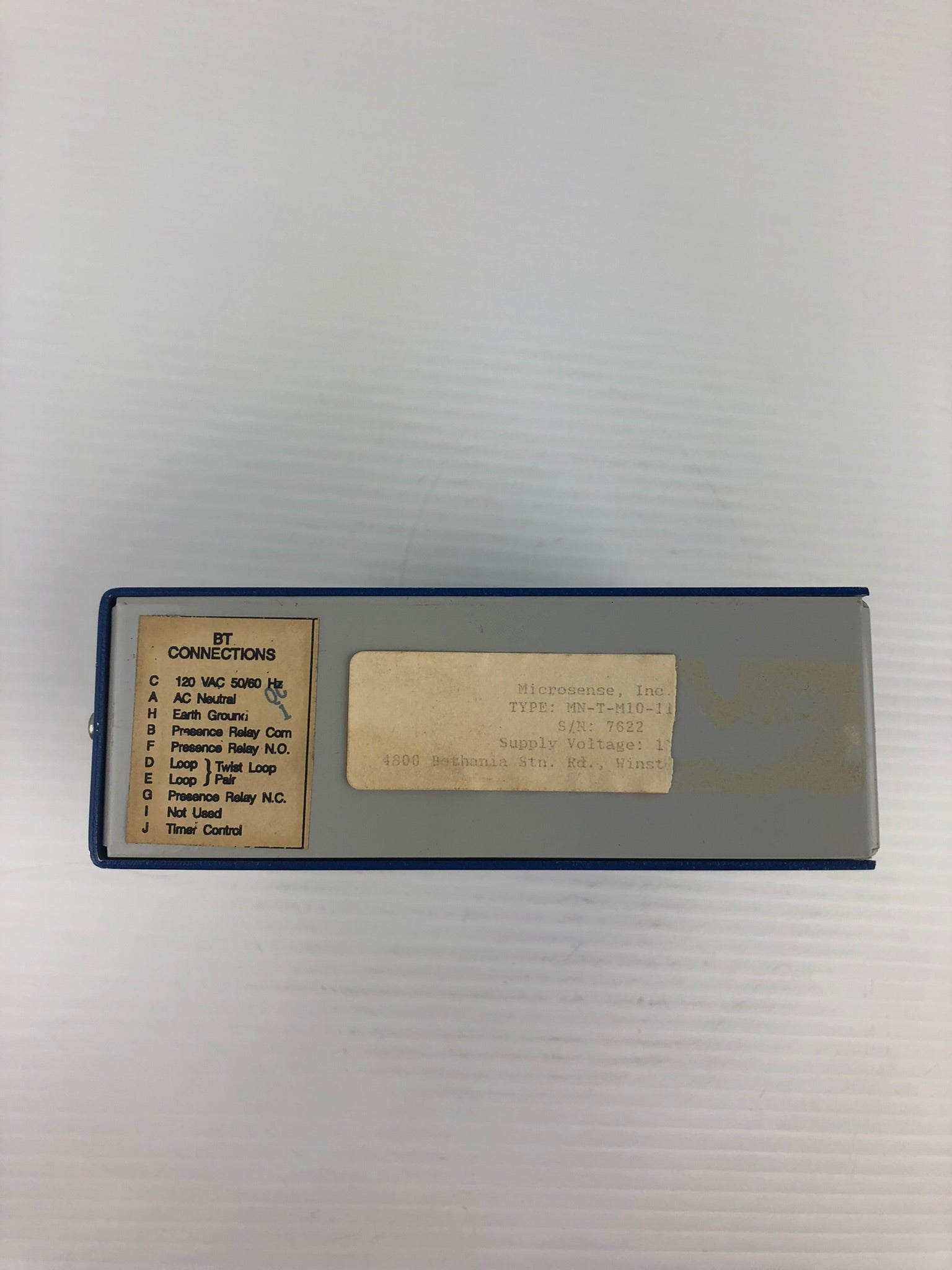 Microsense MN-T-M10-115 Vehicle Loop Traffic Control Detector ***