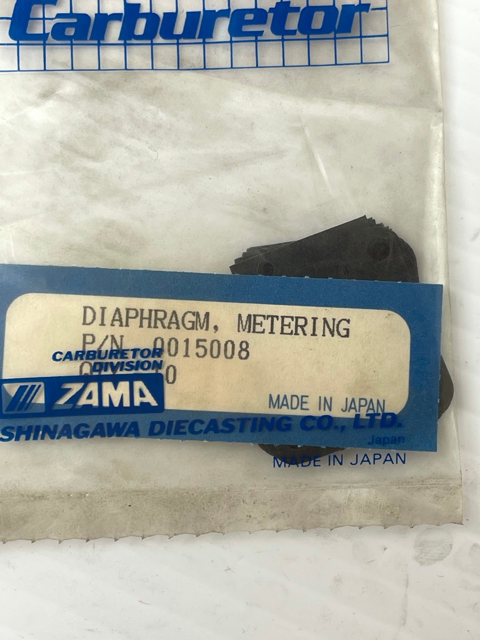 Zama Metering Diaphragm P/N: 0015008 Package of 10