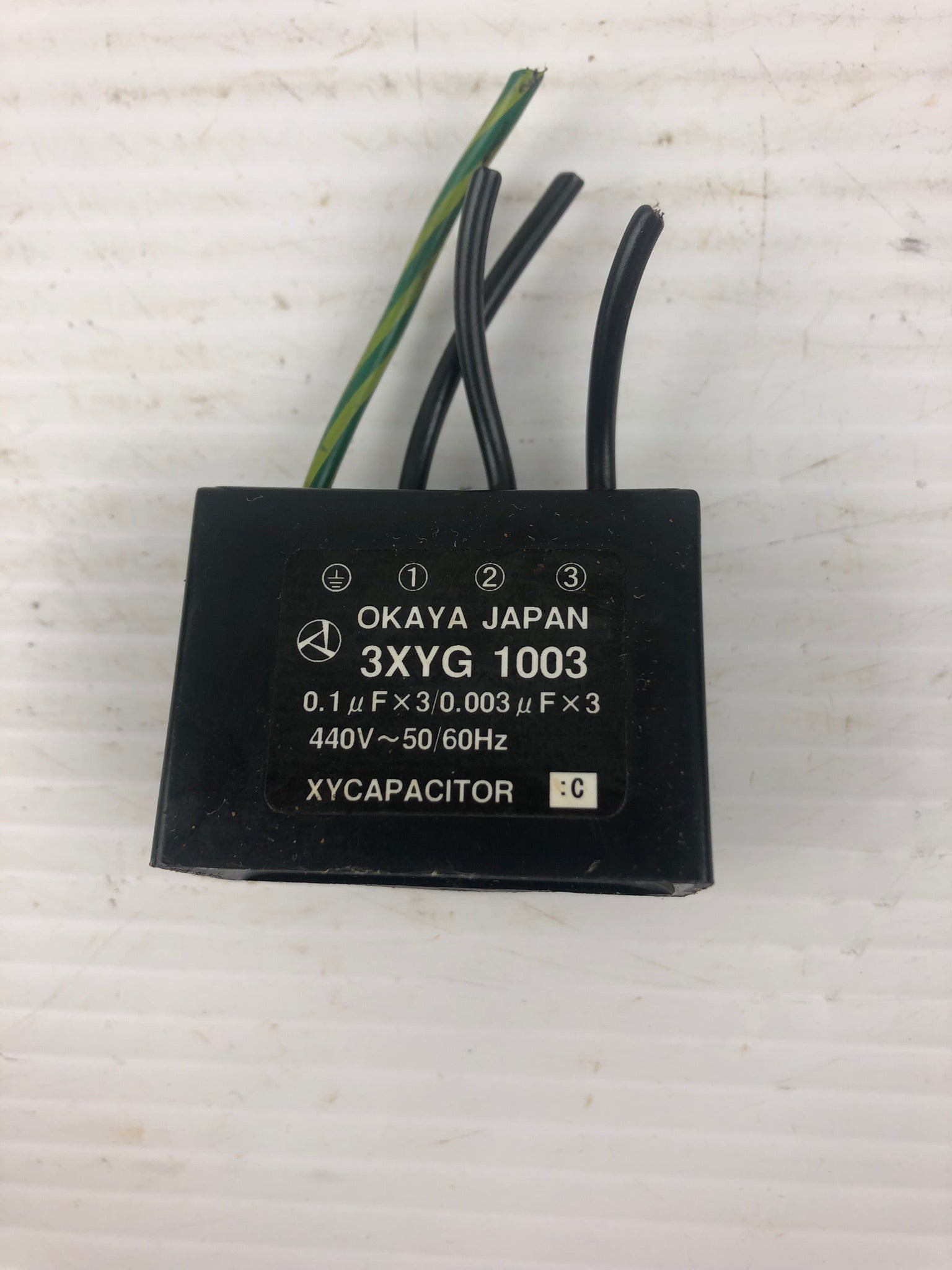 Okaya 3XYG 1003 Capacitor 440V 50/60 Hz