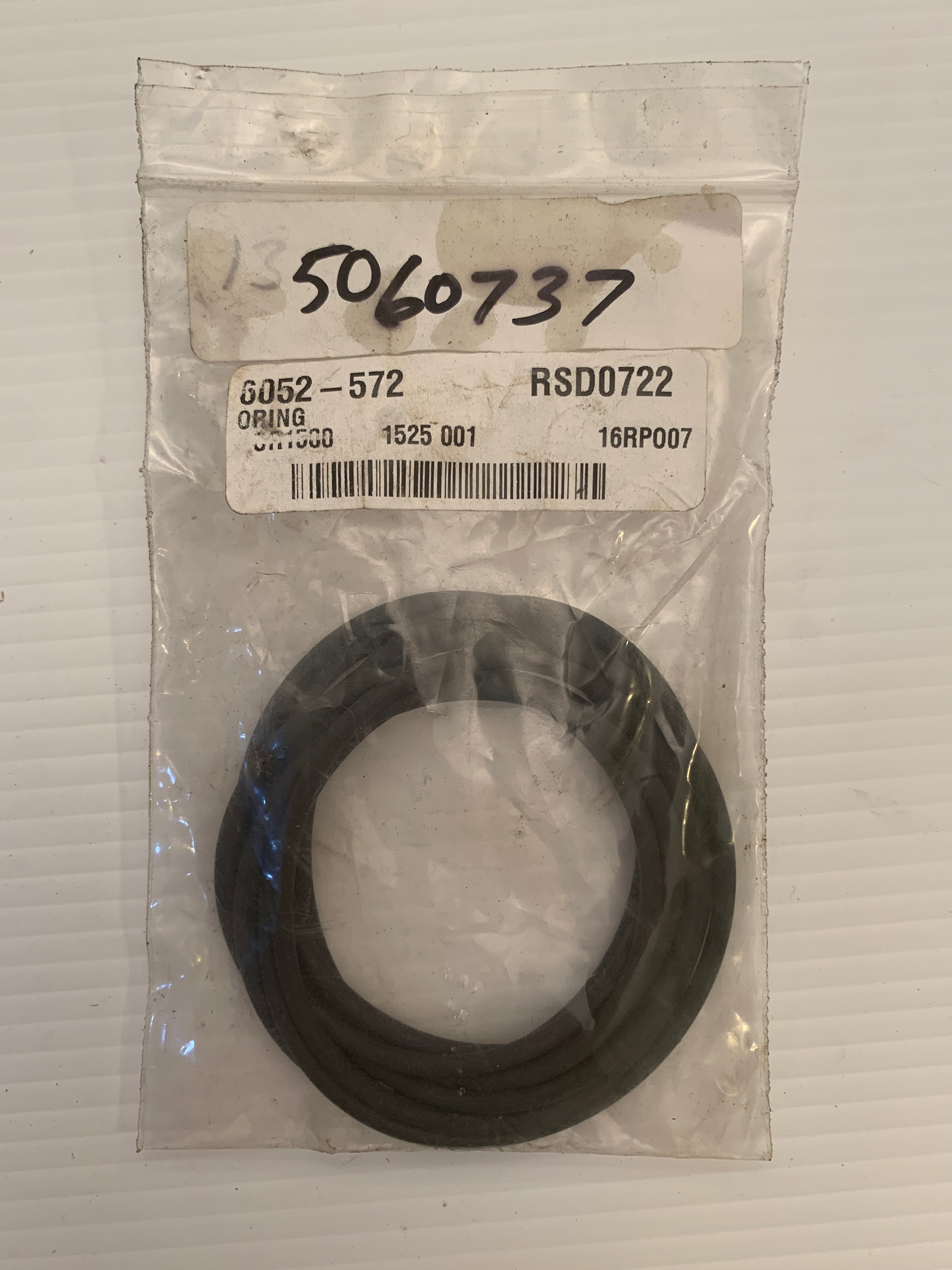 O-ring 1525 001 6052-572 (Lot of 2)