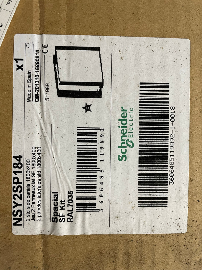 Schneider Electric NSY2SP184 External Fixing Side Panels Mounting Plate 1800x400
