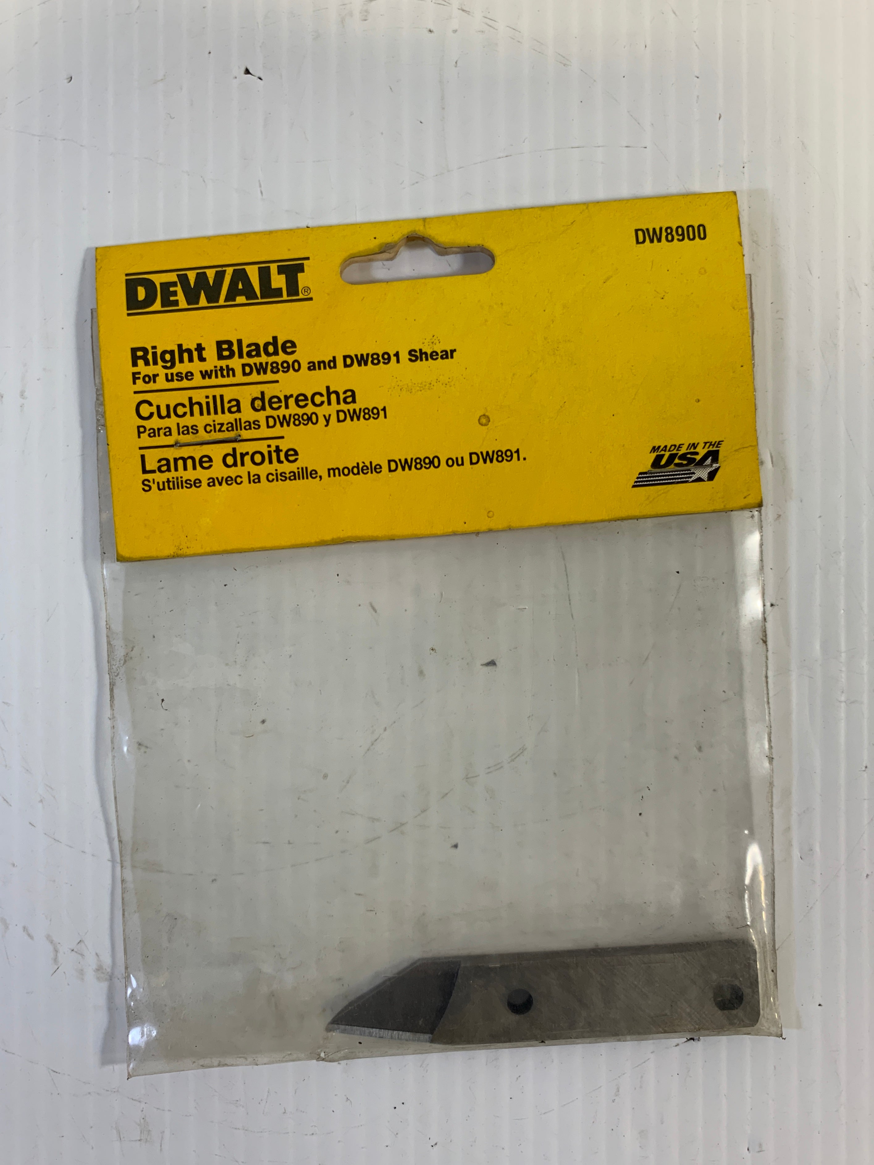 DeWalt Right Blade DW8900