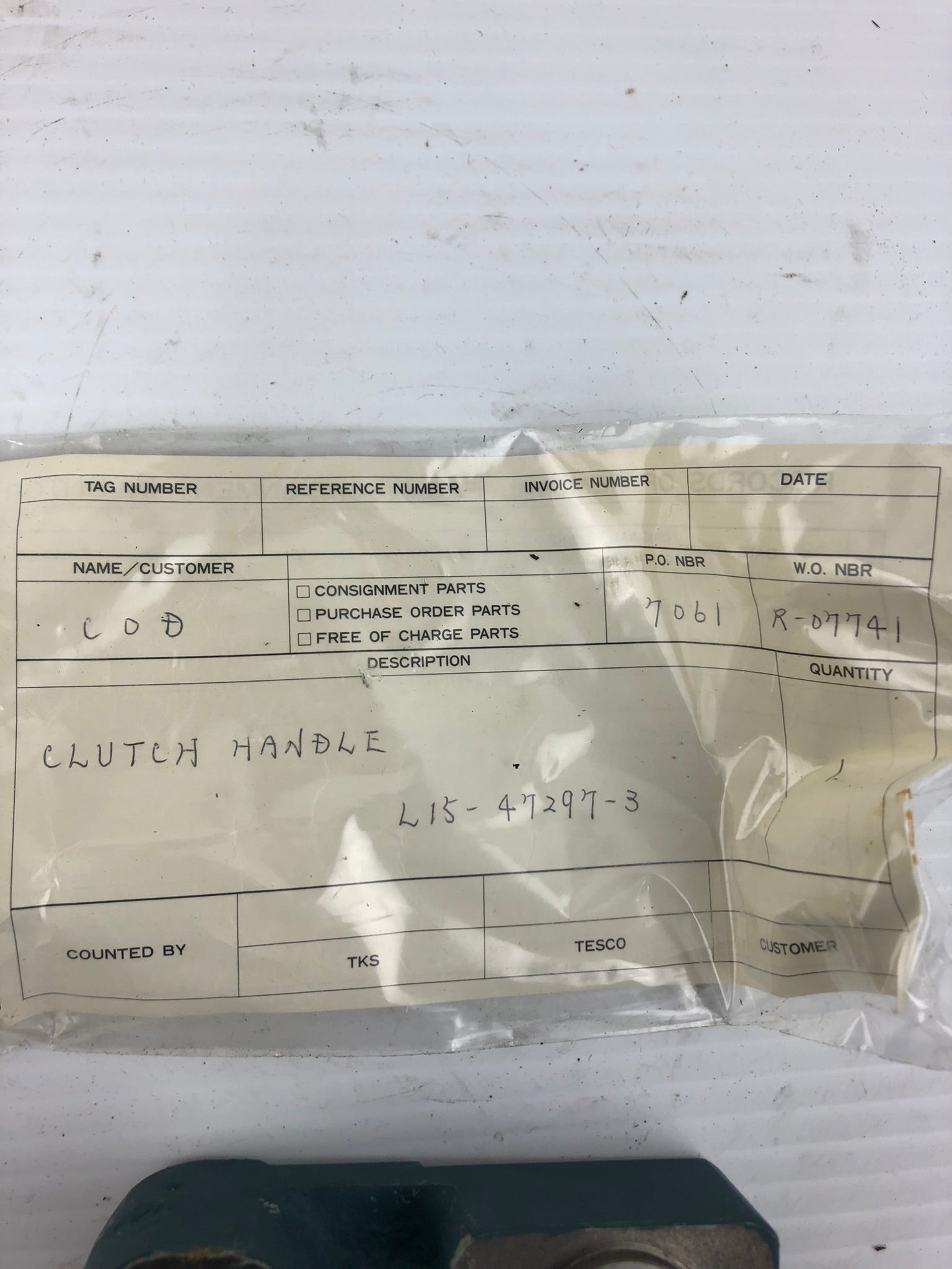 L15-47297-3 Industrial Clutch Handle