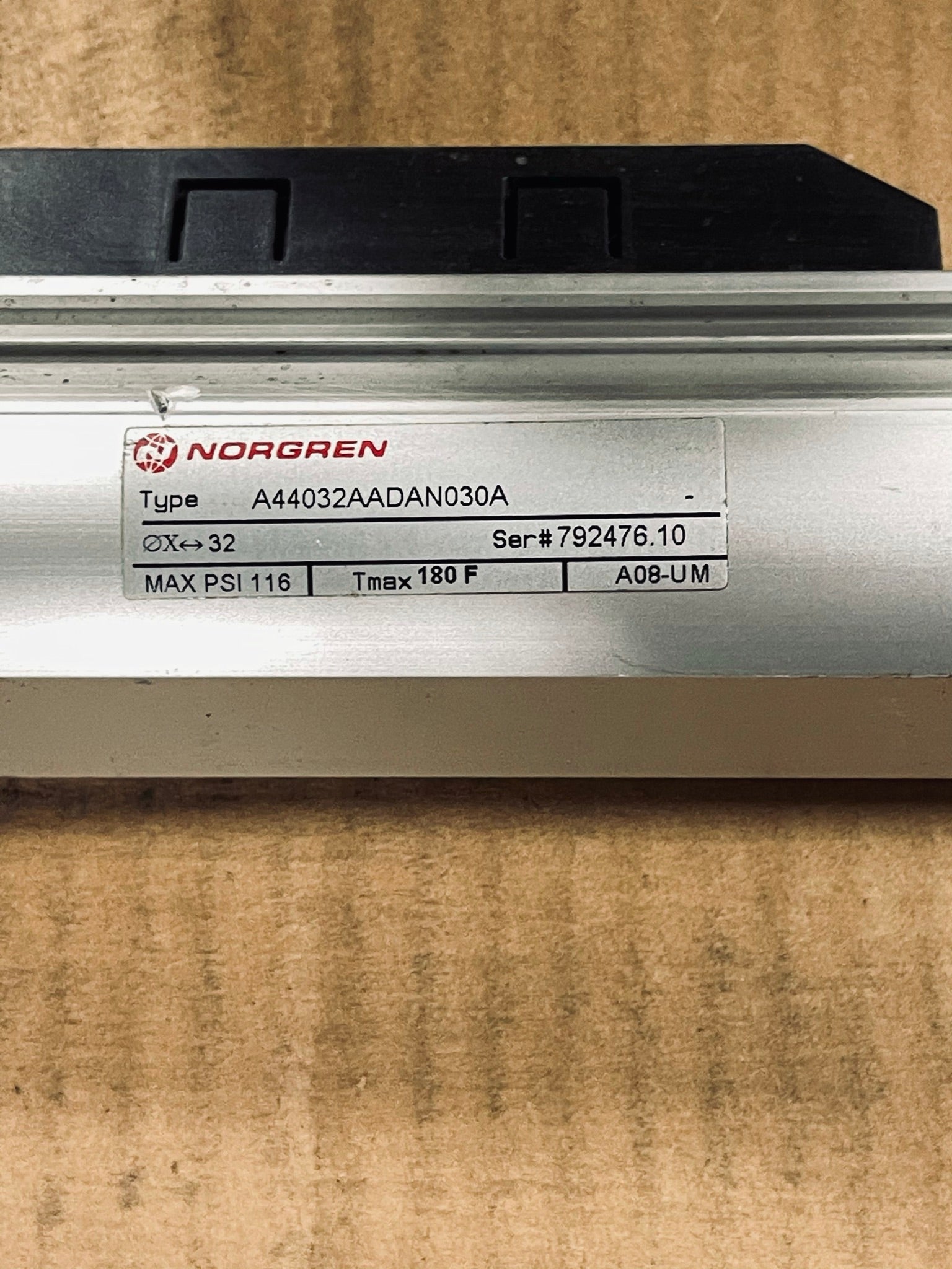 Norgren A44032AADAB030A Lintra Magnetic Piston MAX PSI 116