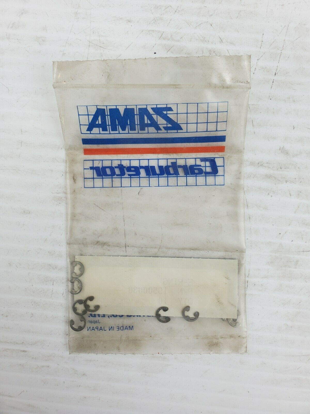 Zama Carburetor 19500030 E - Ring Quantity 10