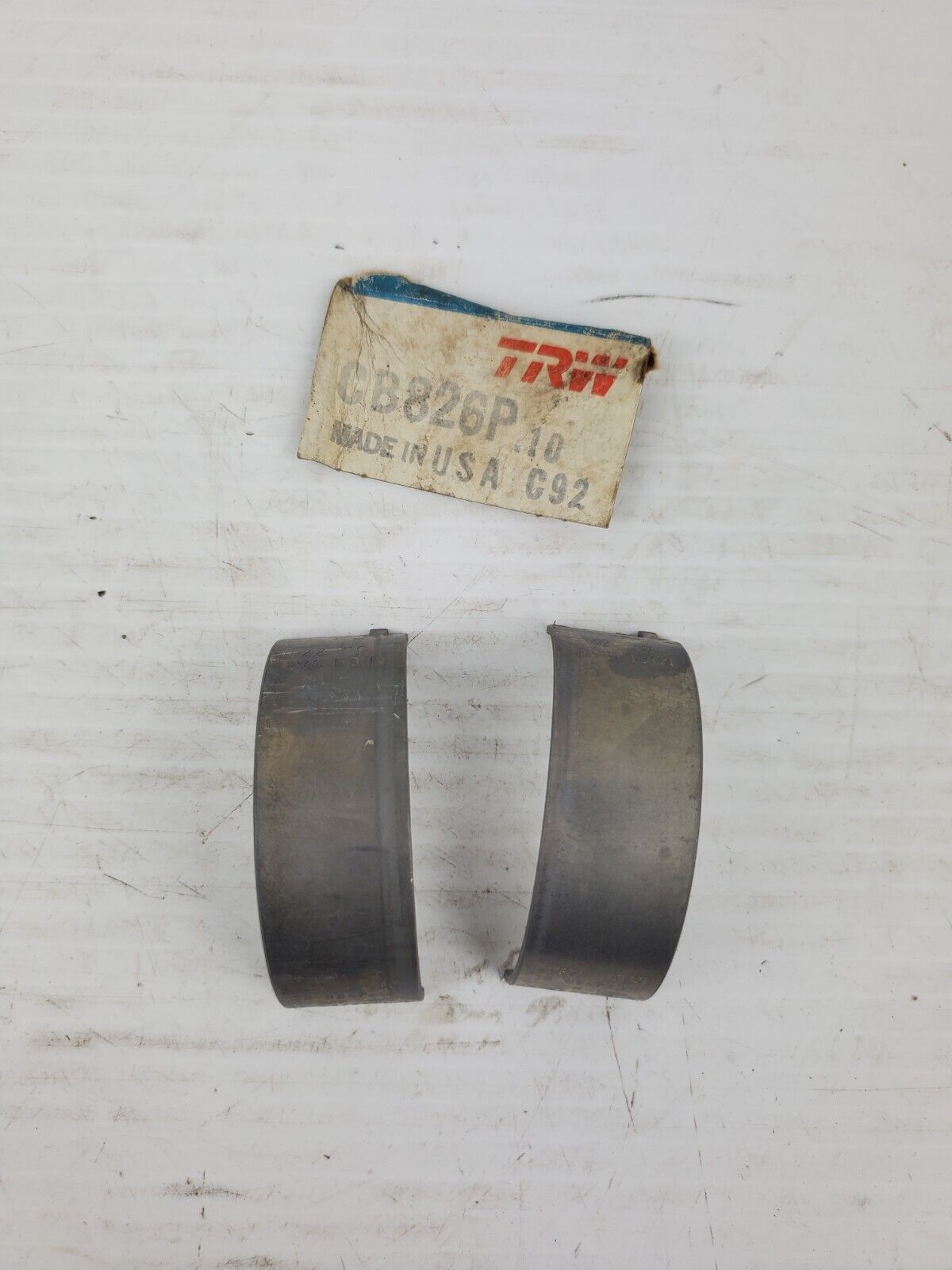 TRW CB826P 10 Engine Connecting Rod Bearing CB826P10