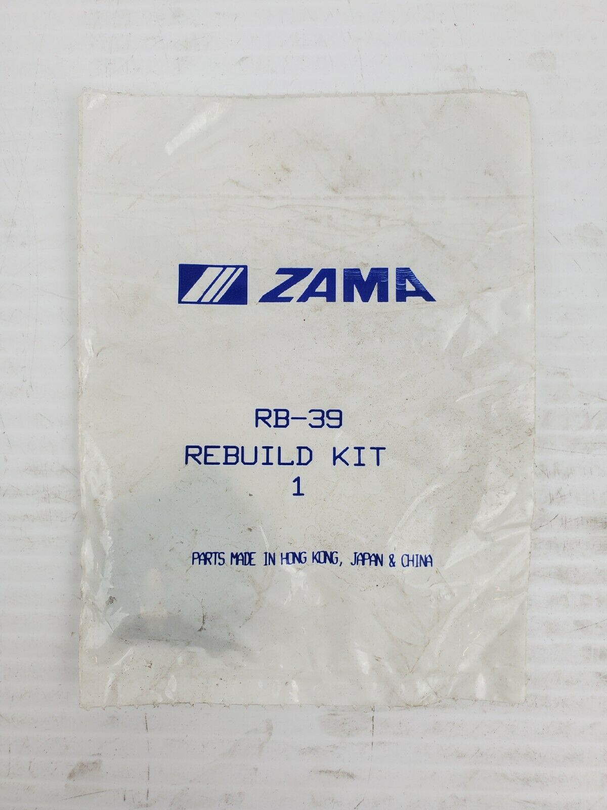 Zama Carburetor RB-39 Rebuilding Kit