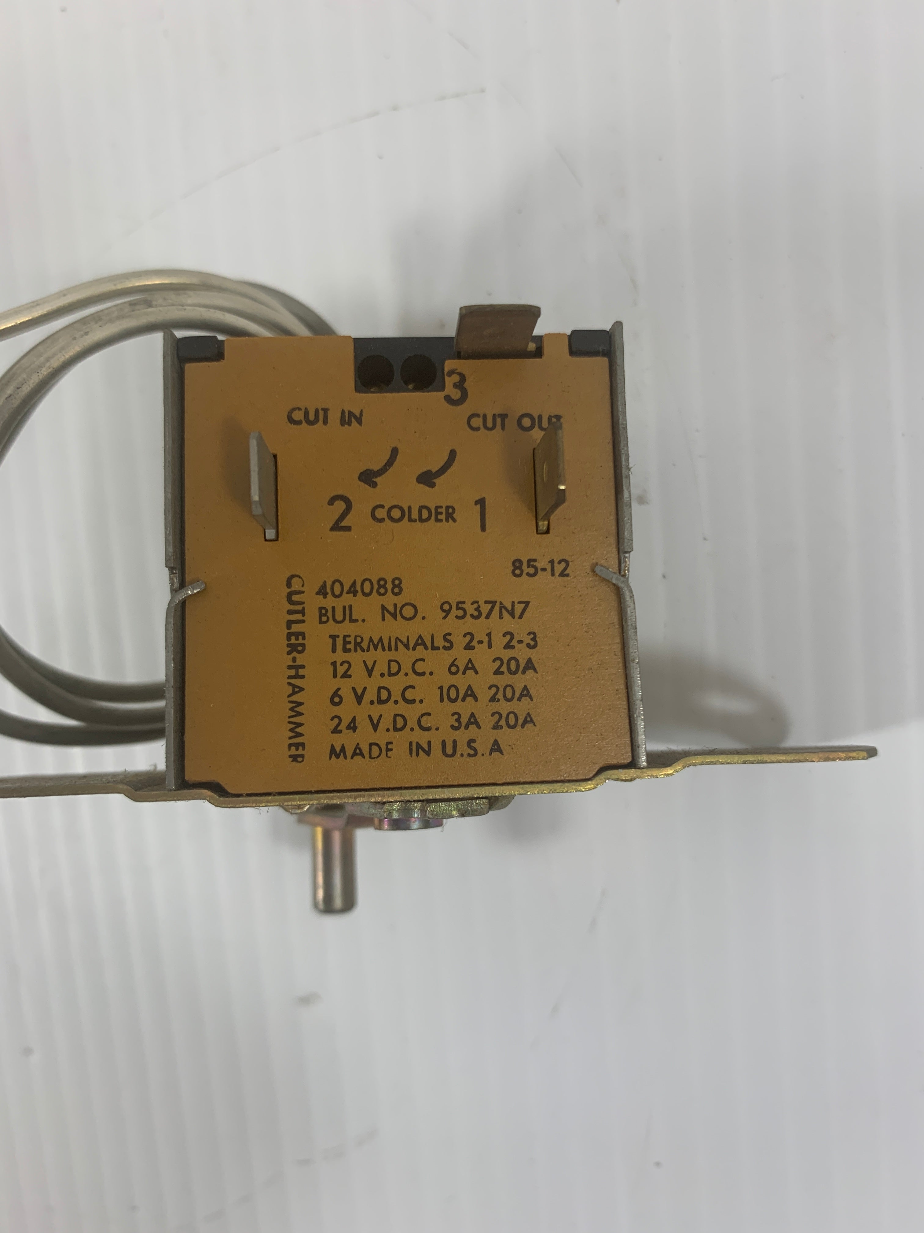 Kysor 404088 Cutler-Hammer Control 9537N7