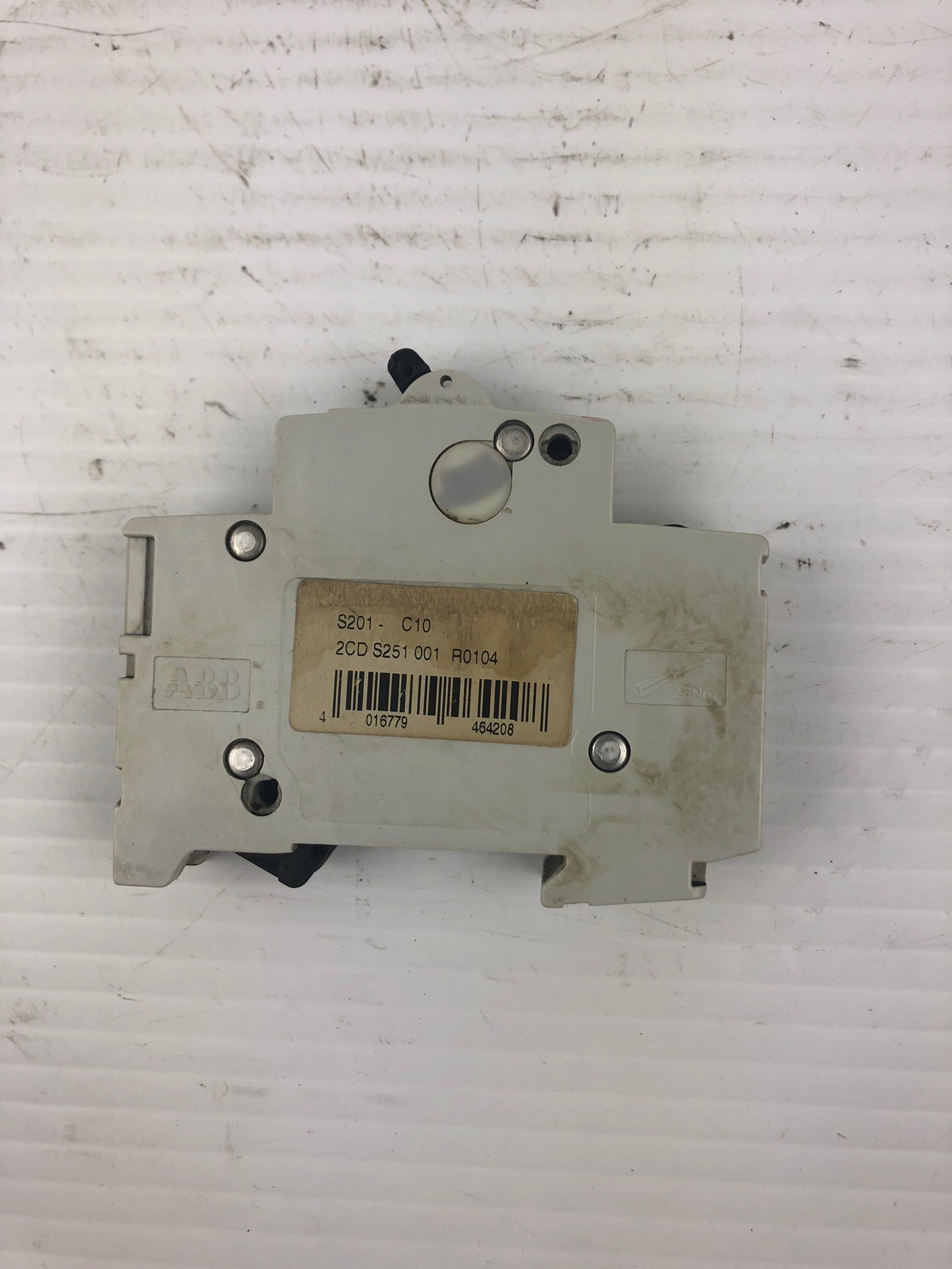 ABB S201-C10 Circuit Breaker 230/400VAC 1 Pole