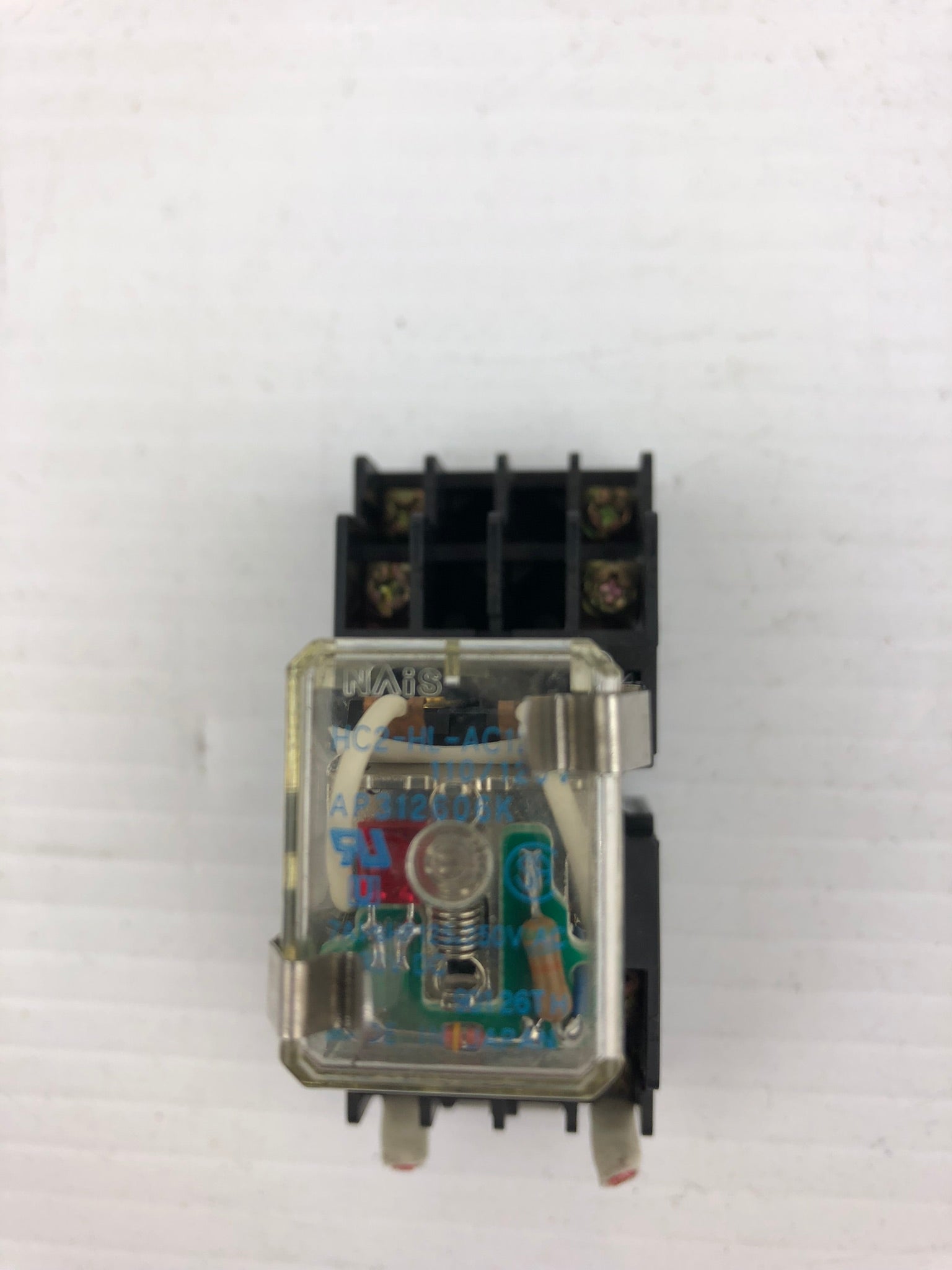 NAIS HC2-HL-AC120V Relay with Base AP 312606K